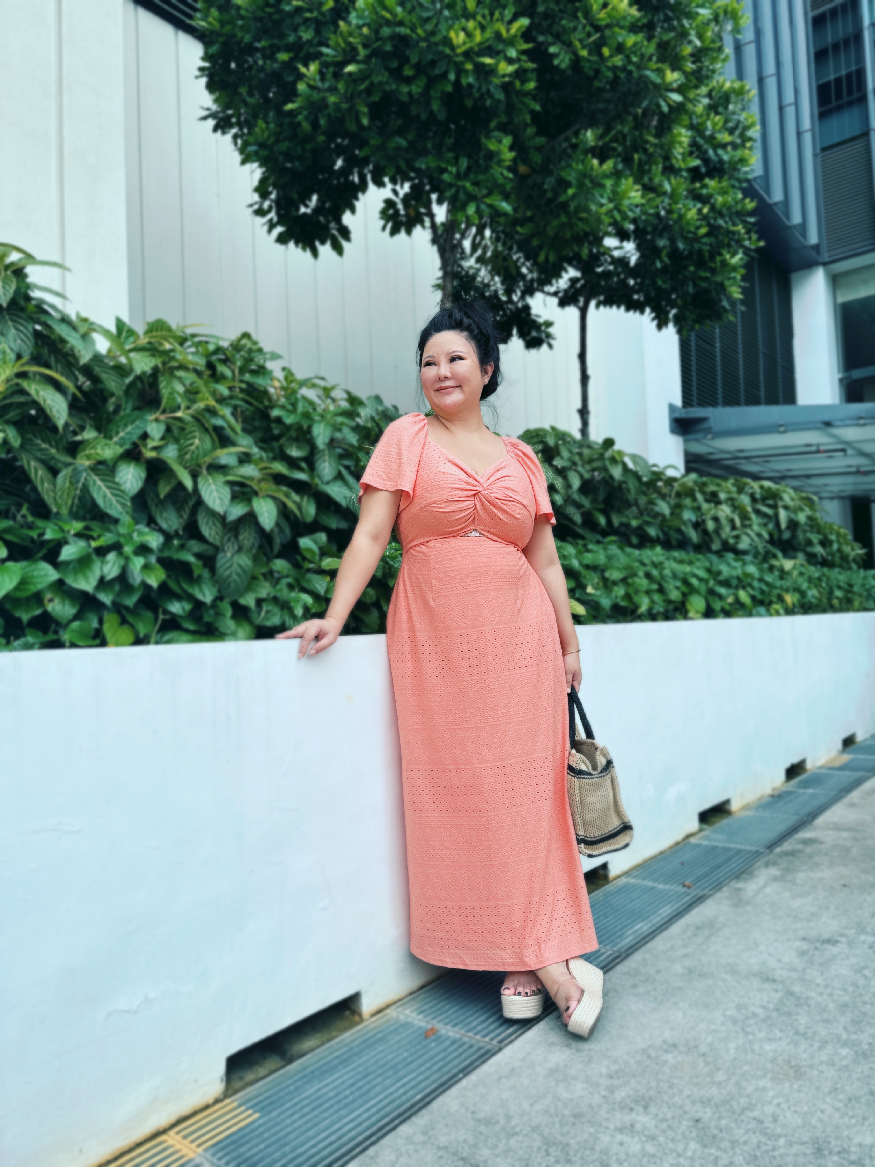 KLEO EYELET MIDI