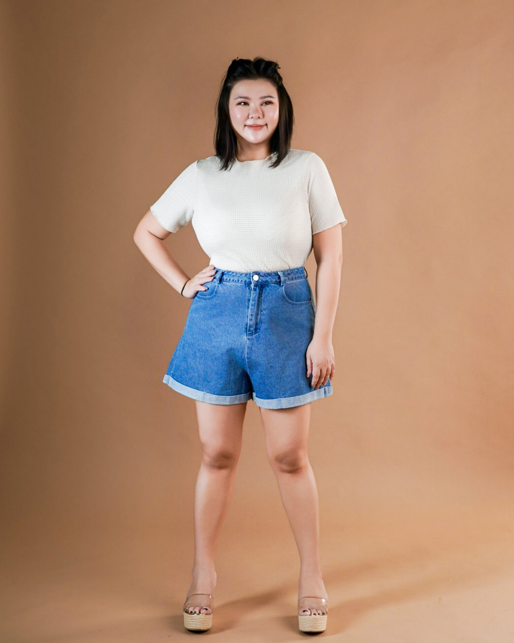 GLADYS DENIM SHORTS