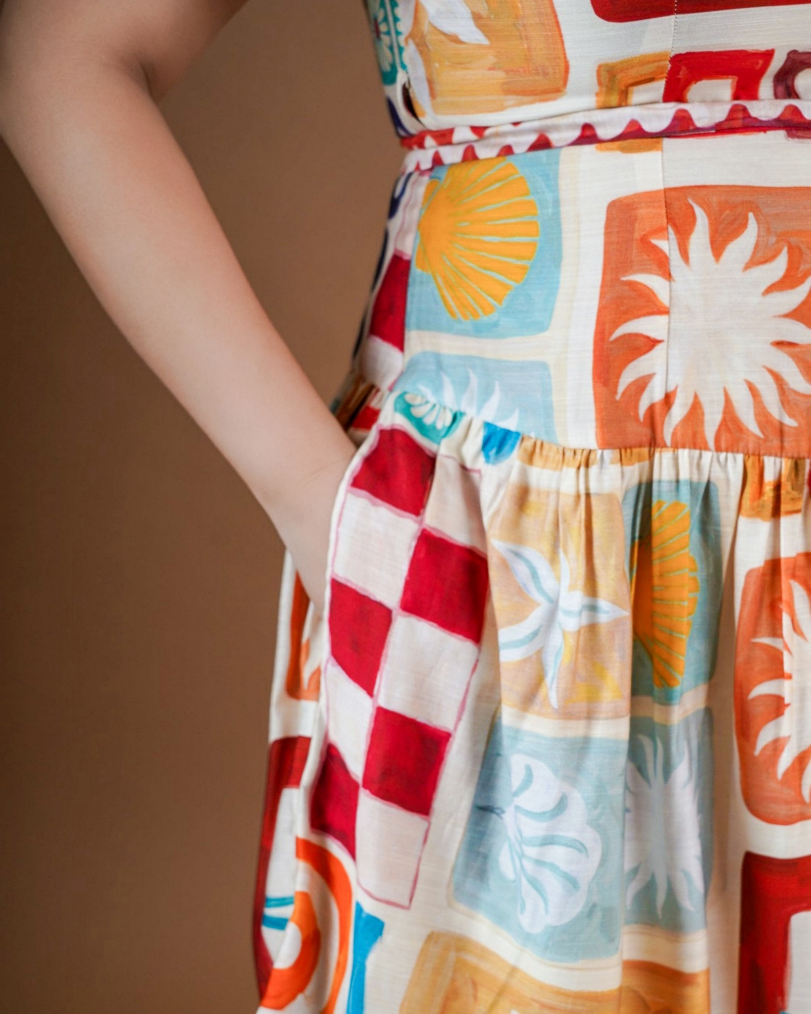 ELLIE PATCH DRESS 