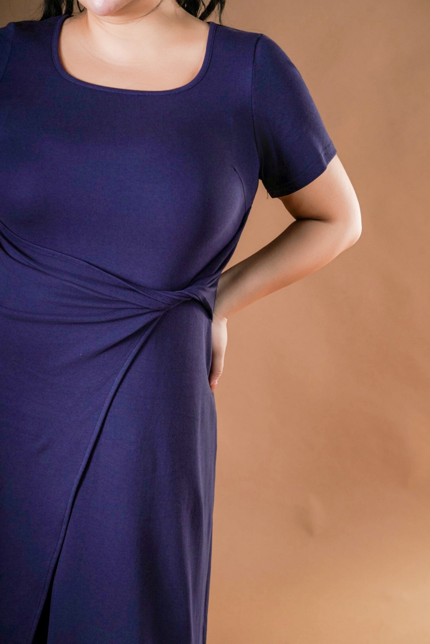 [PO][ETA 3 - 4 WEEKS] LEONETTE T SHIRT MIDI IN BLUE