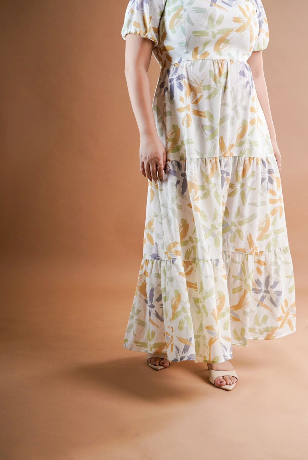 PENNY FLORAL MIDI IN EXTRACT FLORAL