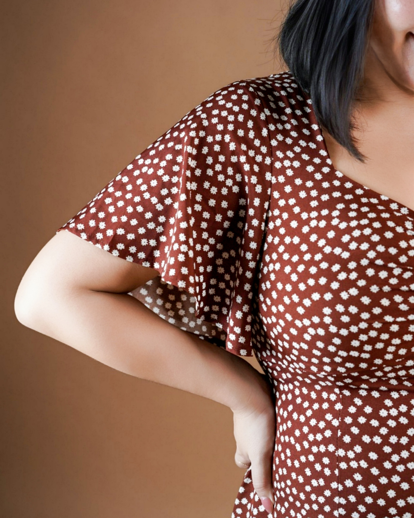 PALLIS DOTTED DRESS