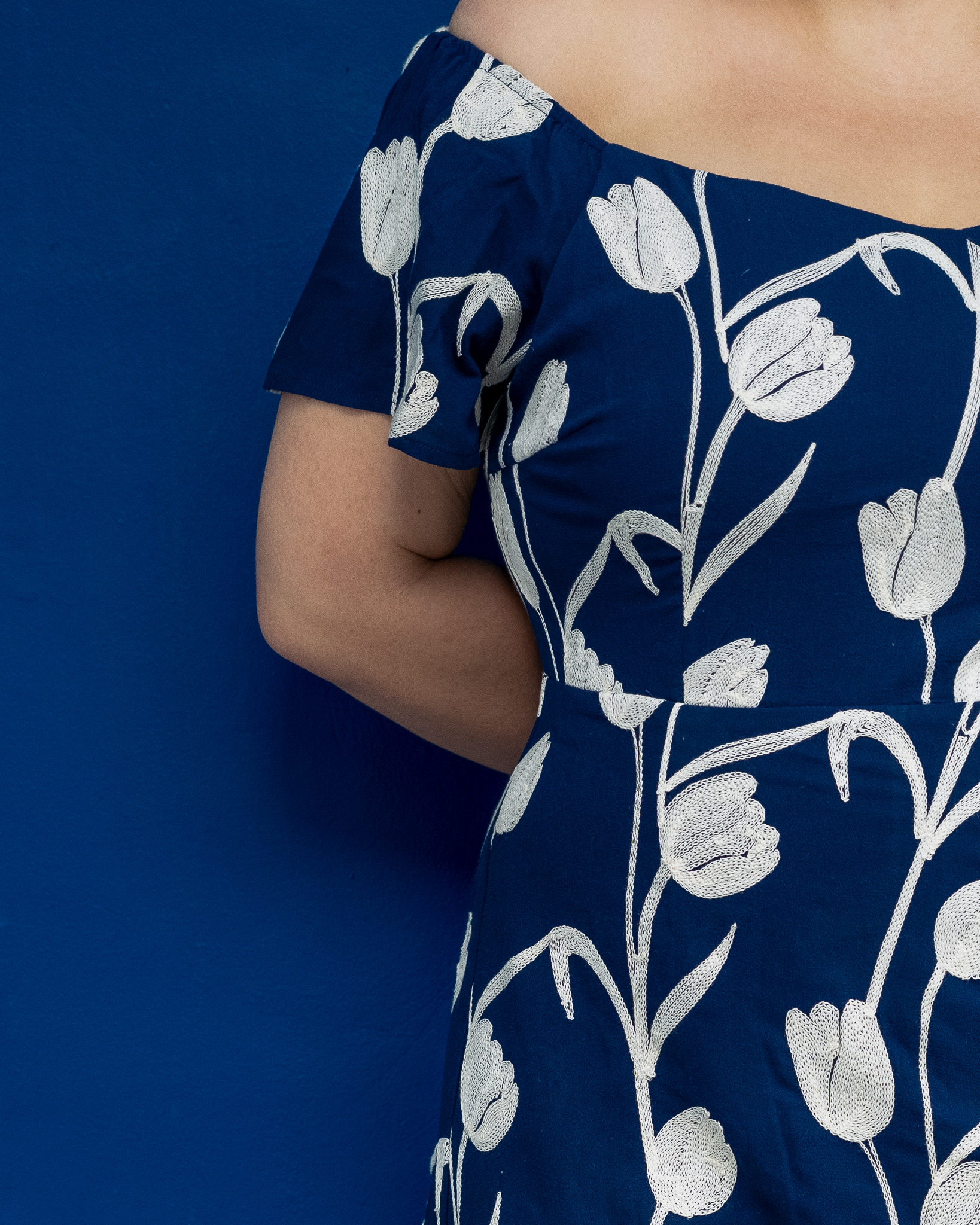 ARIEL OFF SHOULDER DRESS