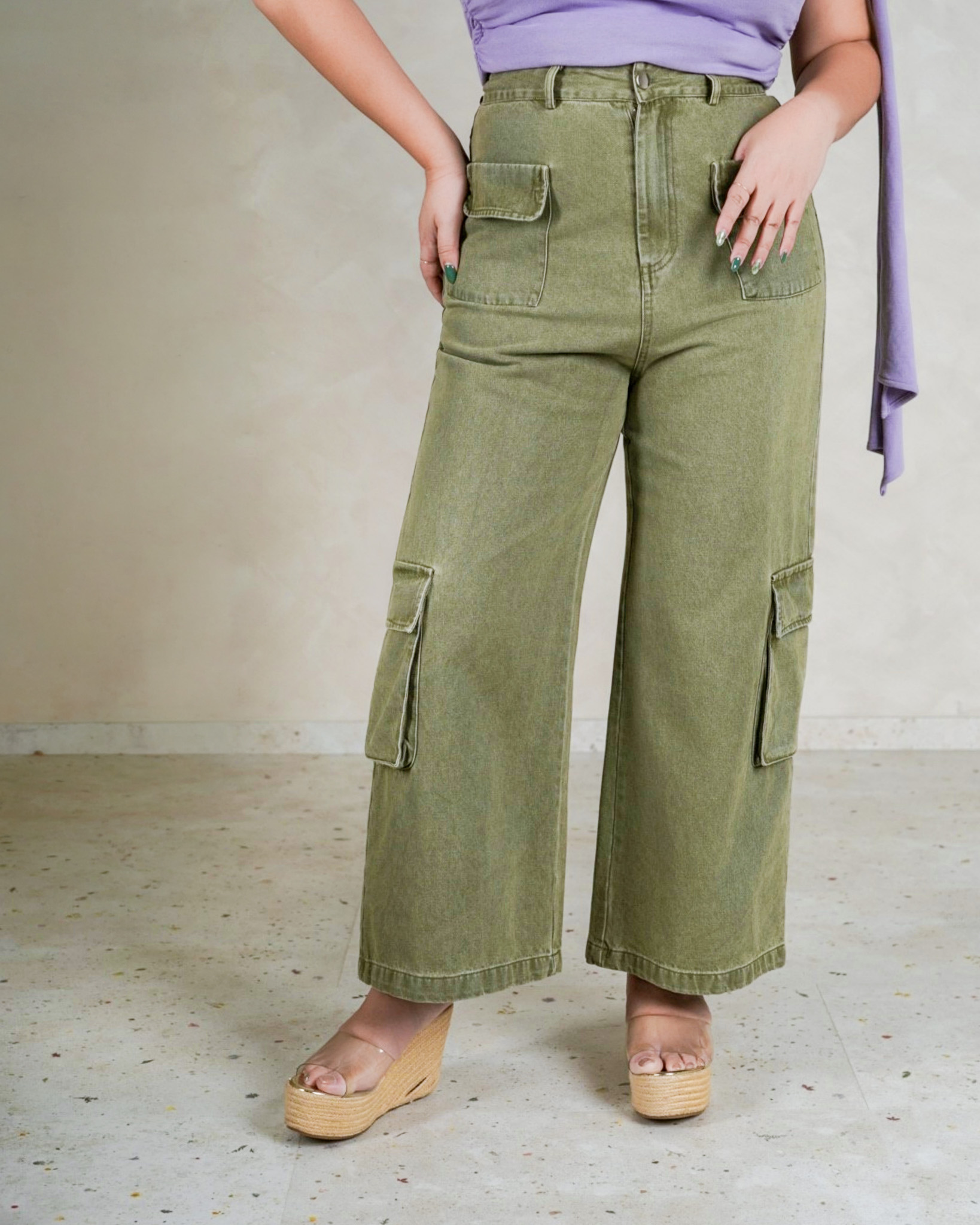 PEGAN CARGO DENIM