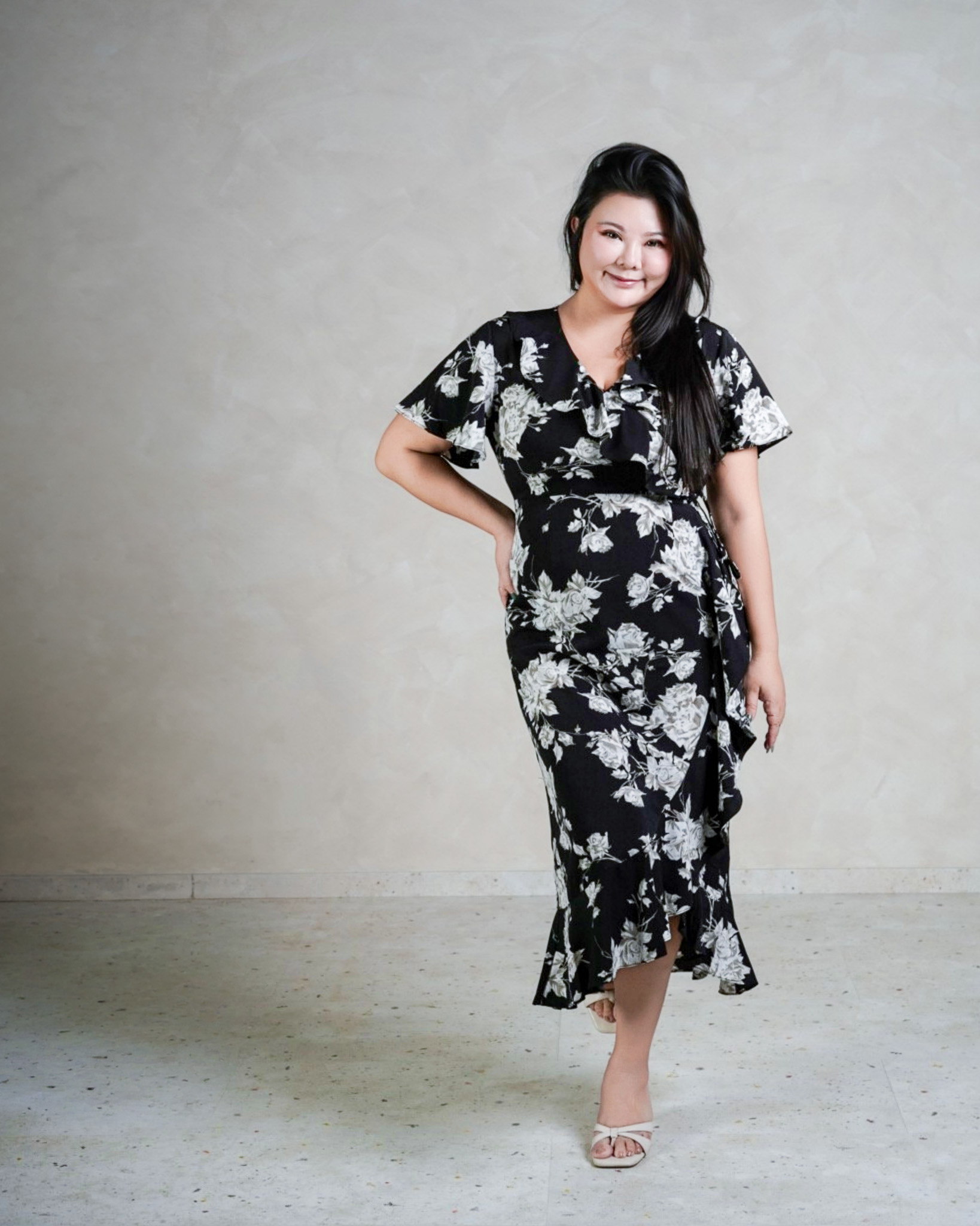 LEXIS FLORAL DRESS
