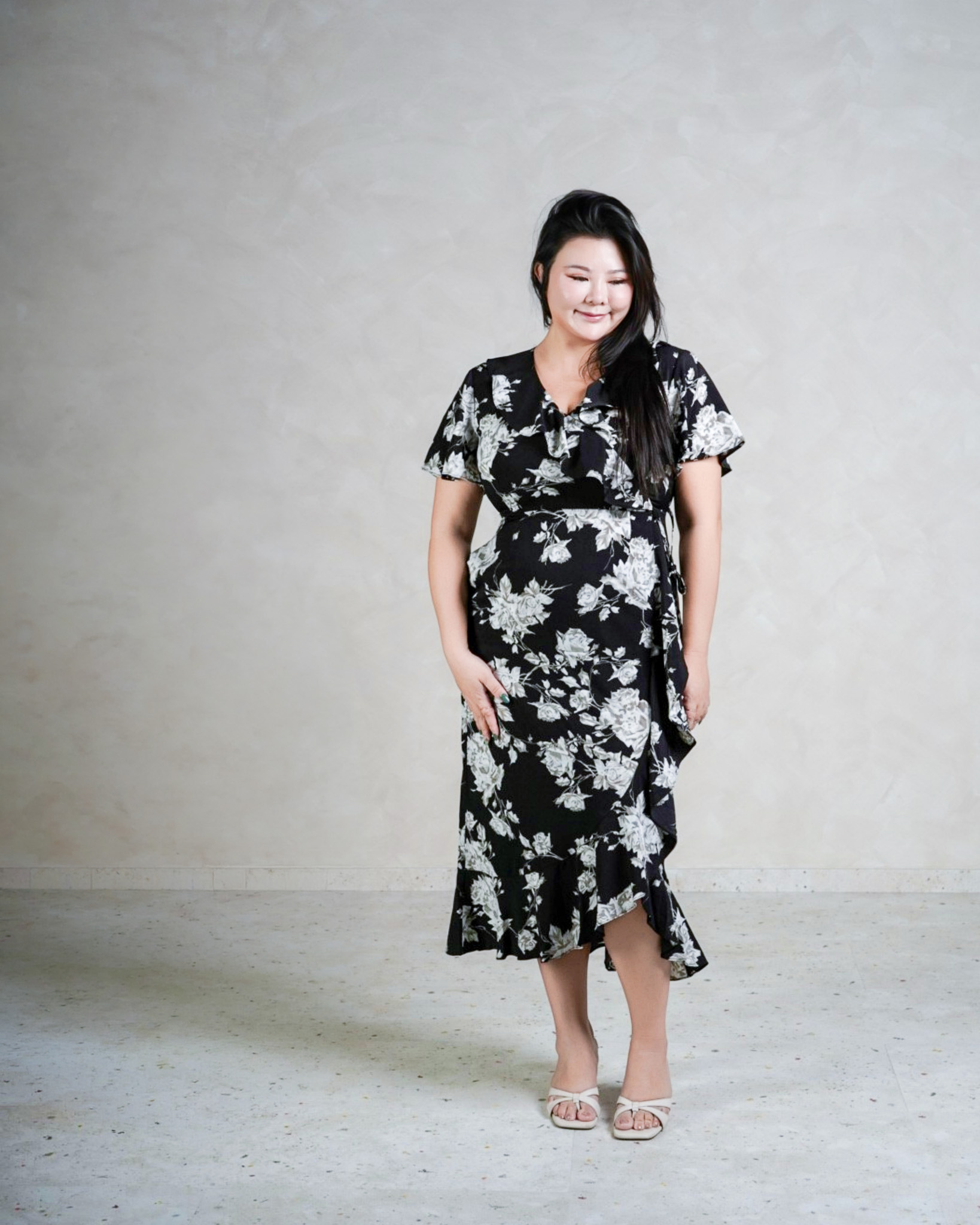LEXIS FLORAL DRESS