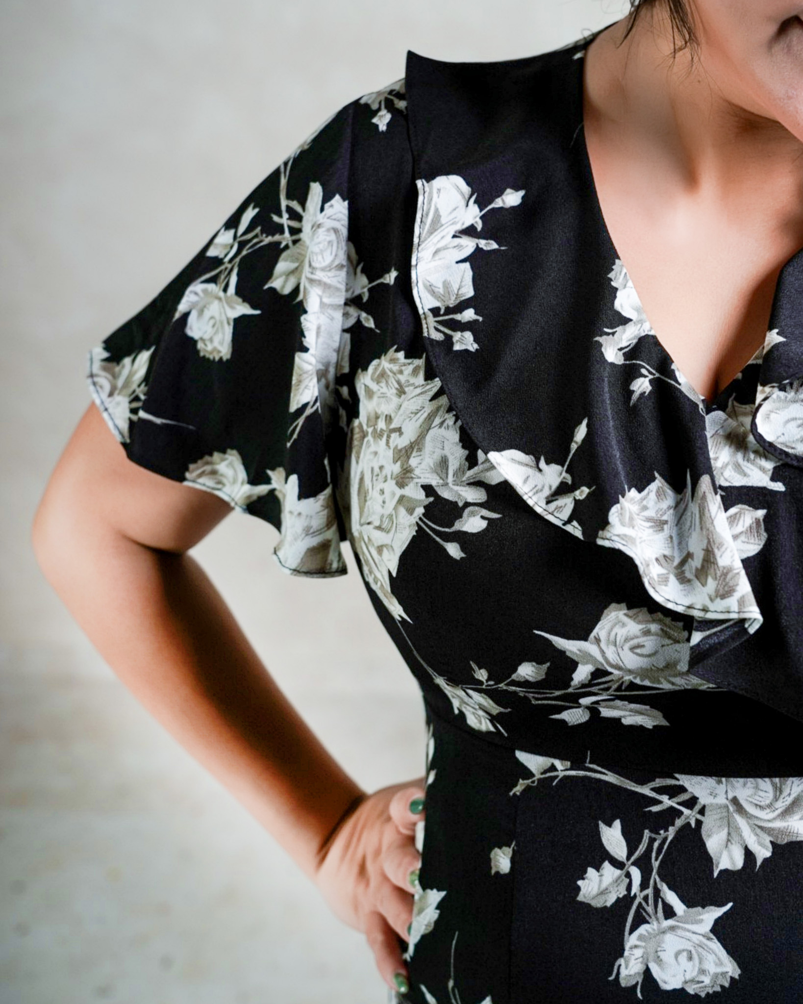 LEXIS FLORAL DRESS