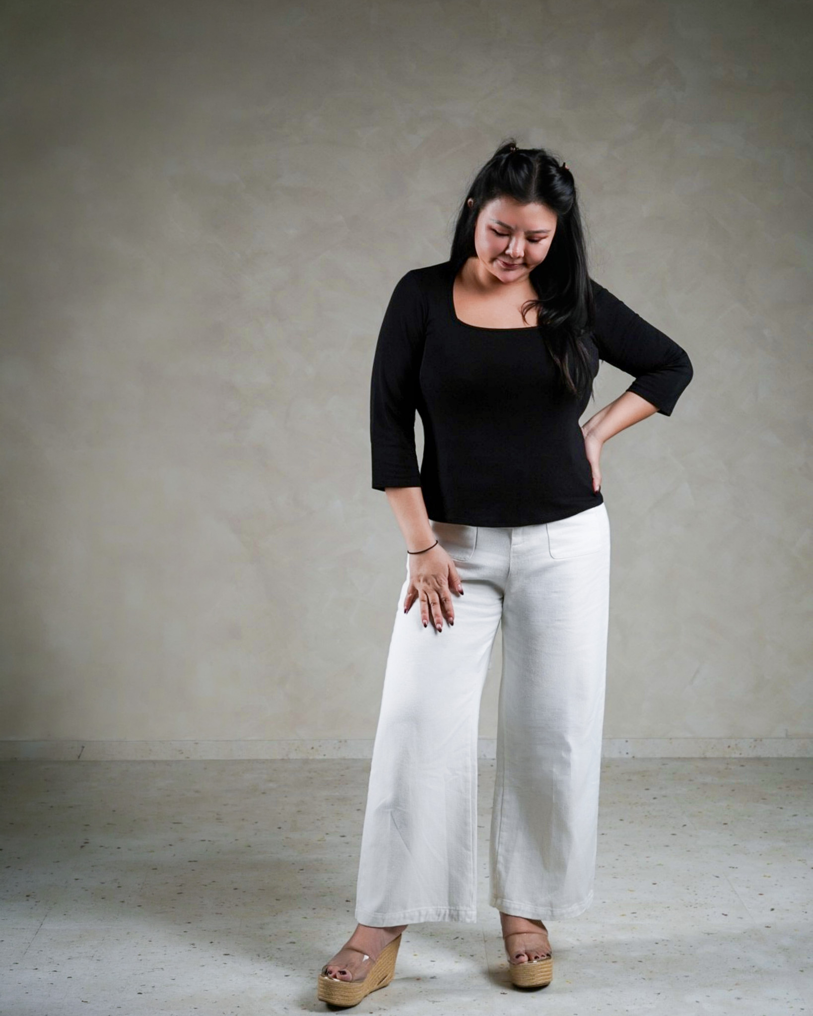 JULIE BASIC BLACK TOP