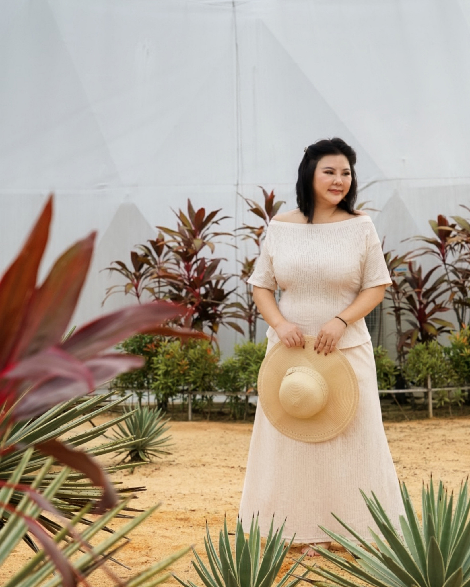 TANSELIA CO ORD IN CREAM