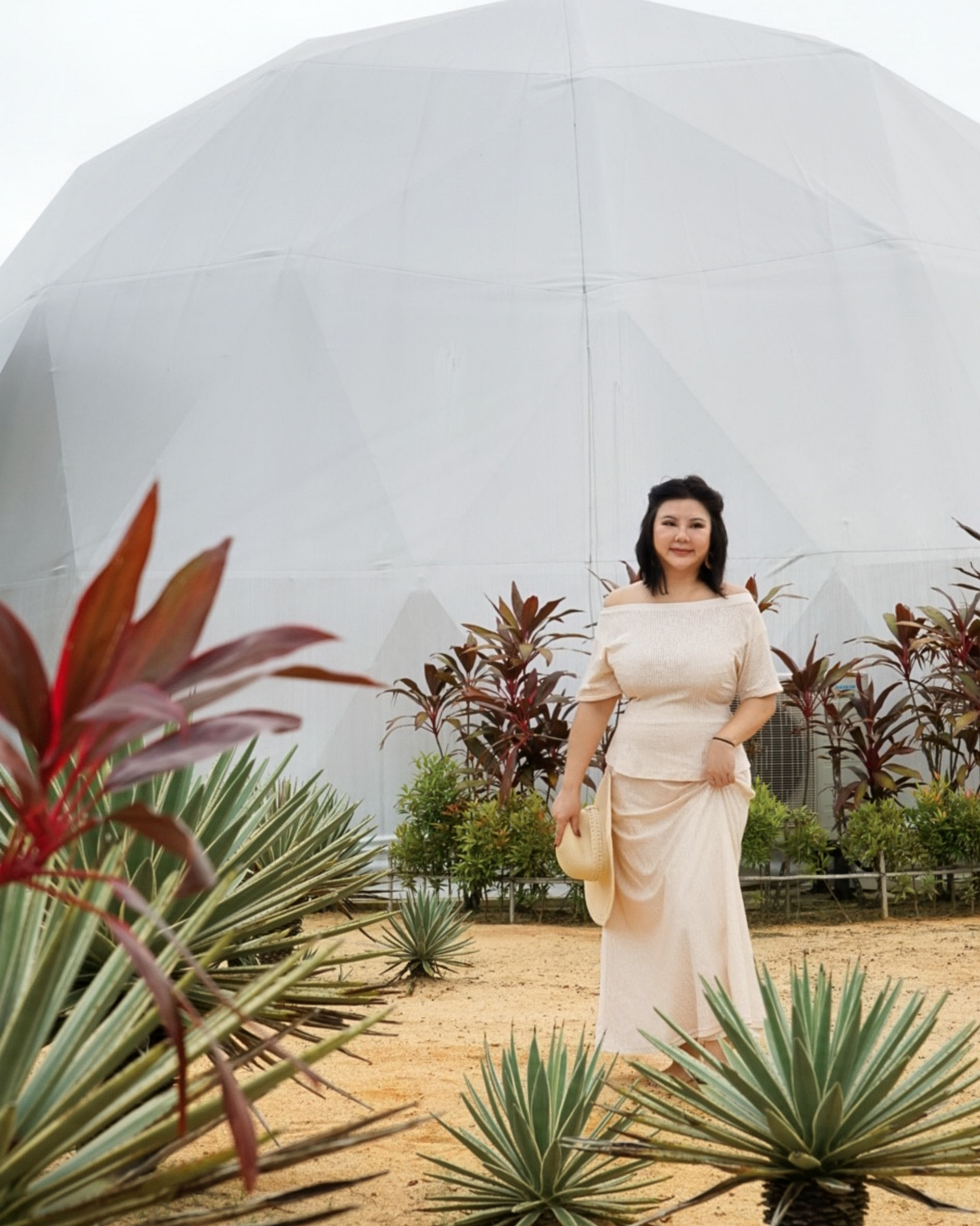 TANSELIA CO ORD IN CREAM