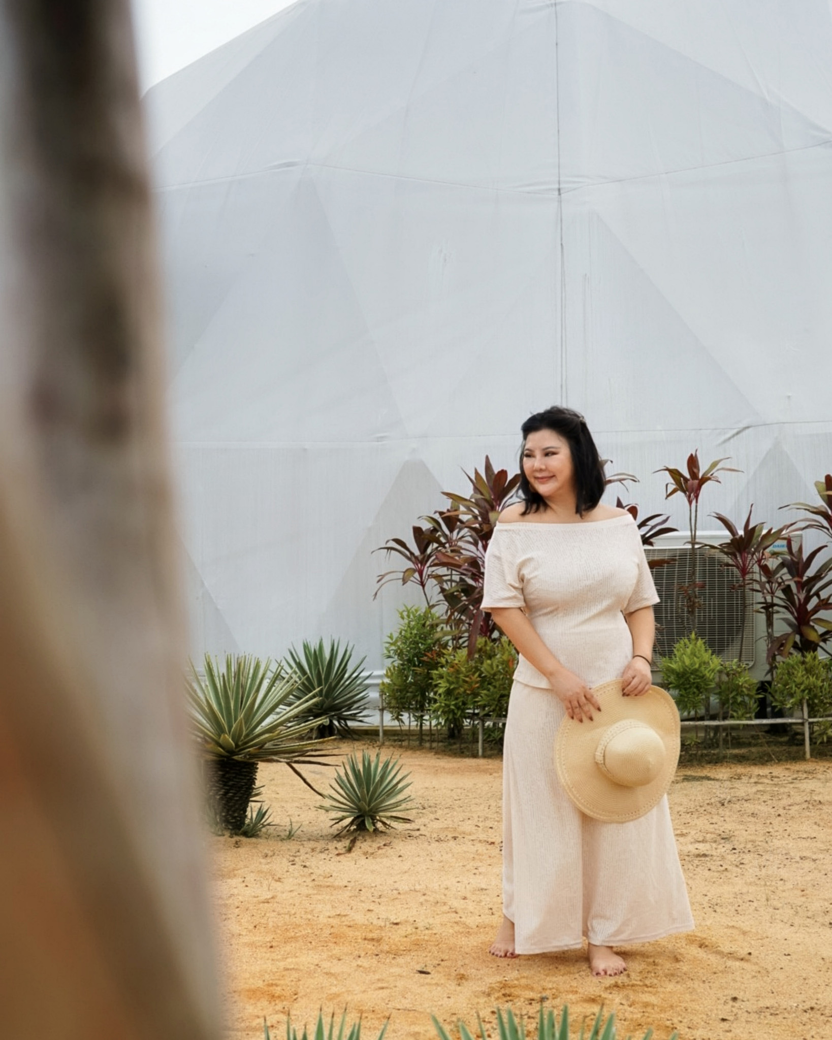 TANSELIA CO ORD IN CREAM