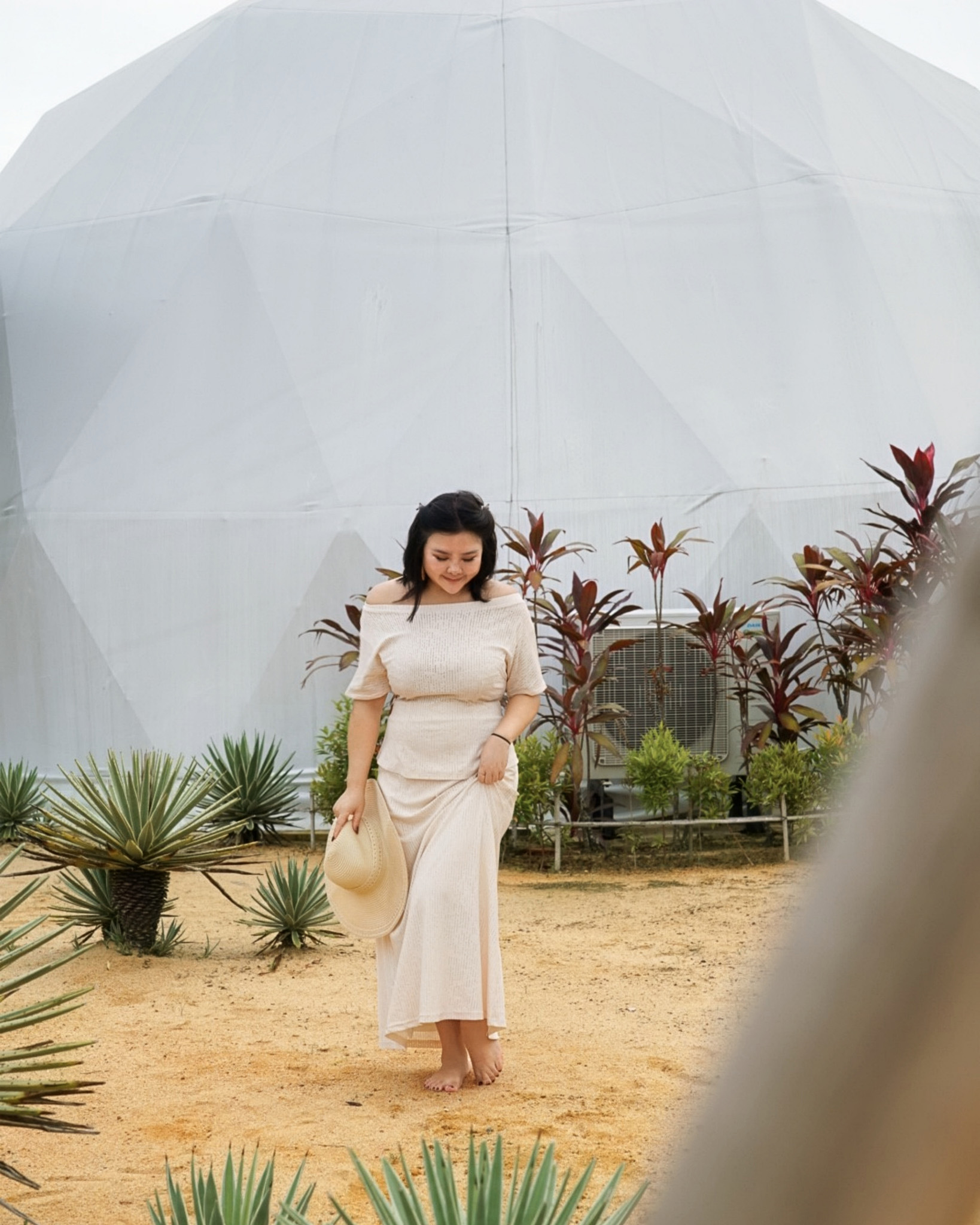 TANSELIA CO ORD IN CREAM