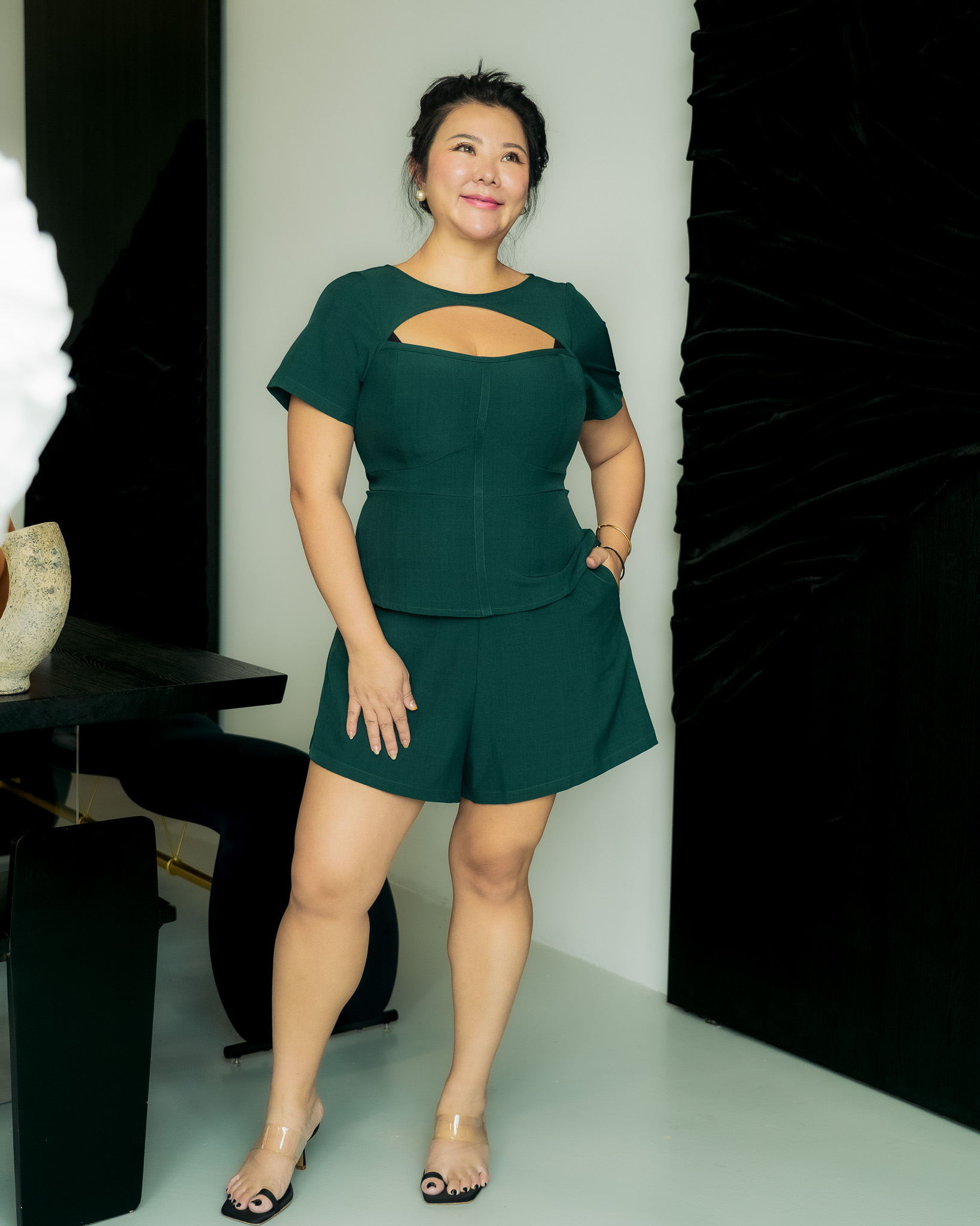 PEIGENT LAYERED ROMPER