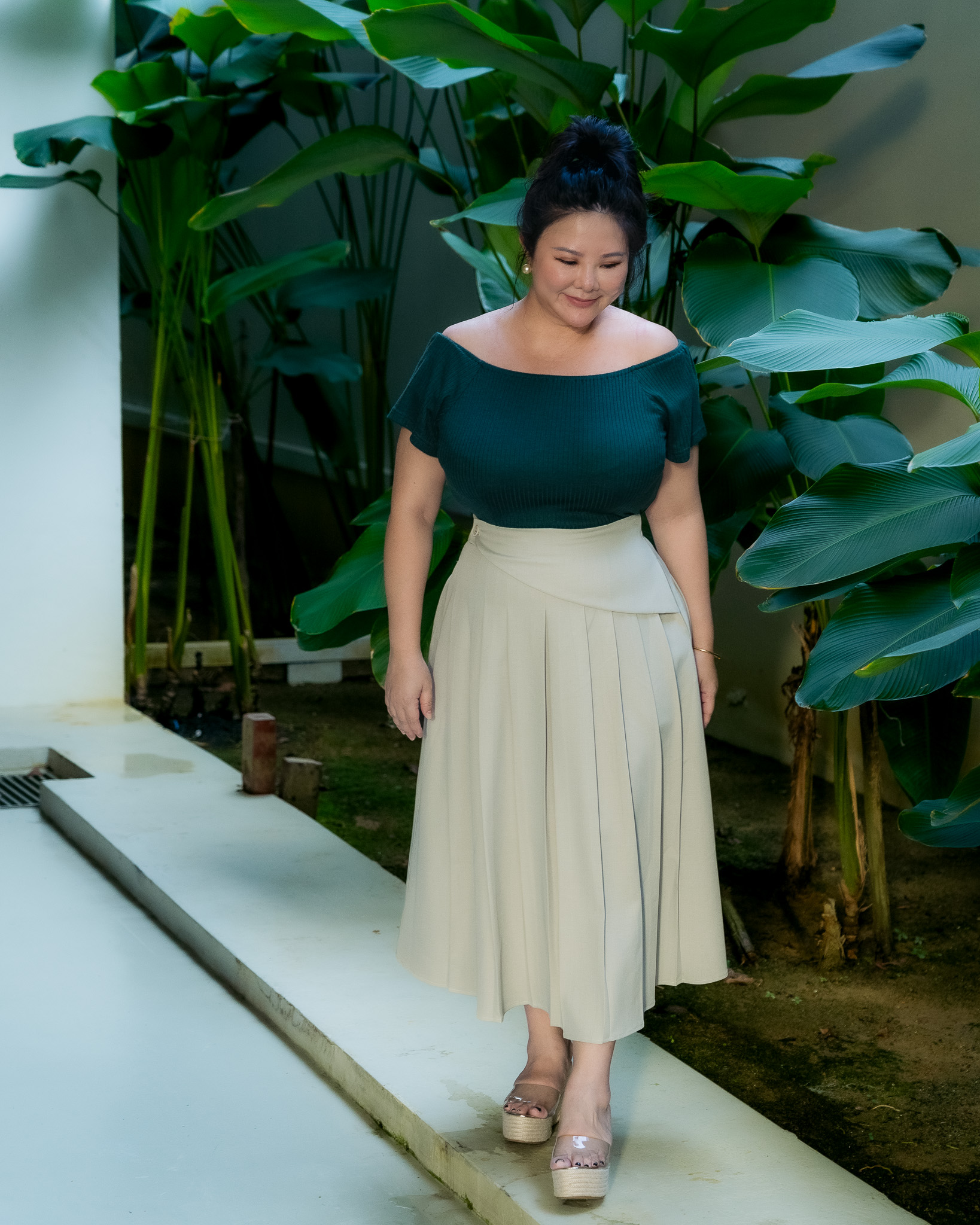 MEGAN WRAP SKIRT