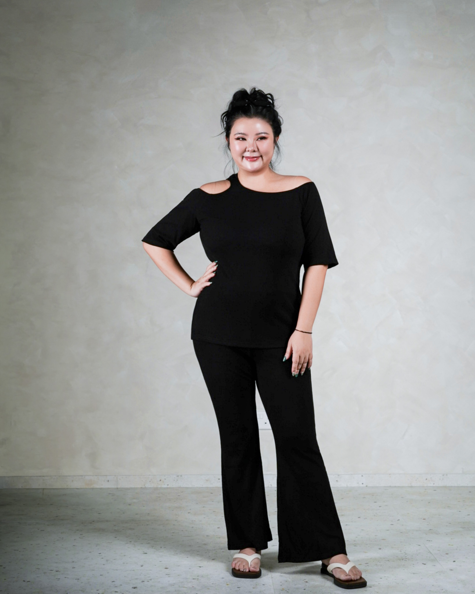 SOELENE PANTS IN BLACK