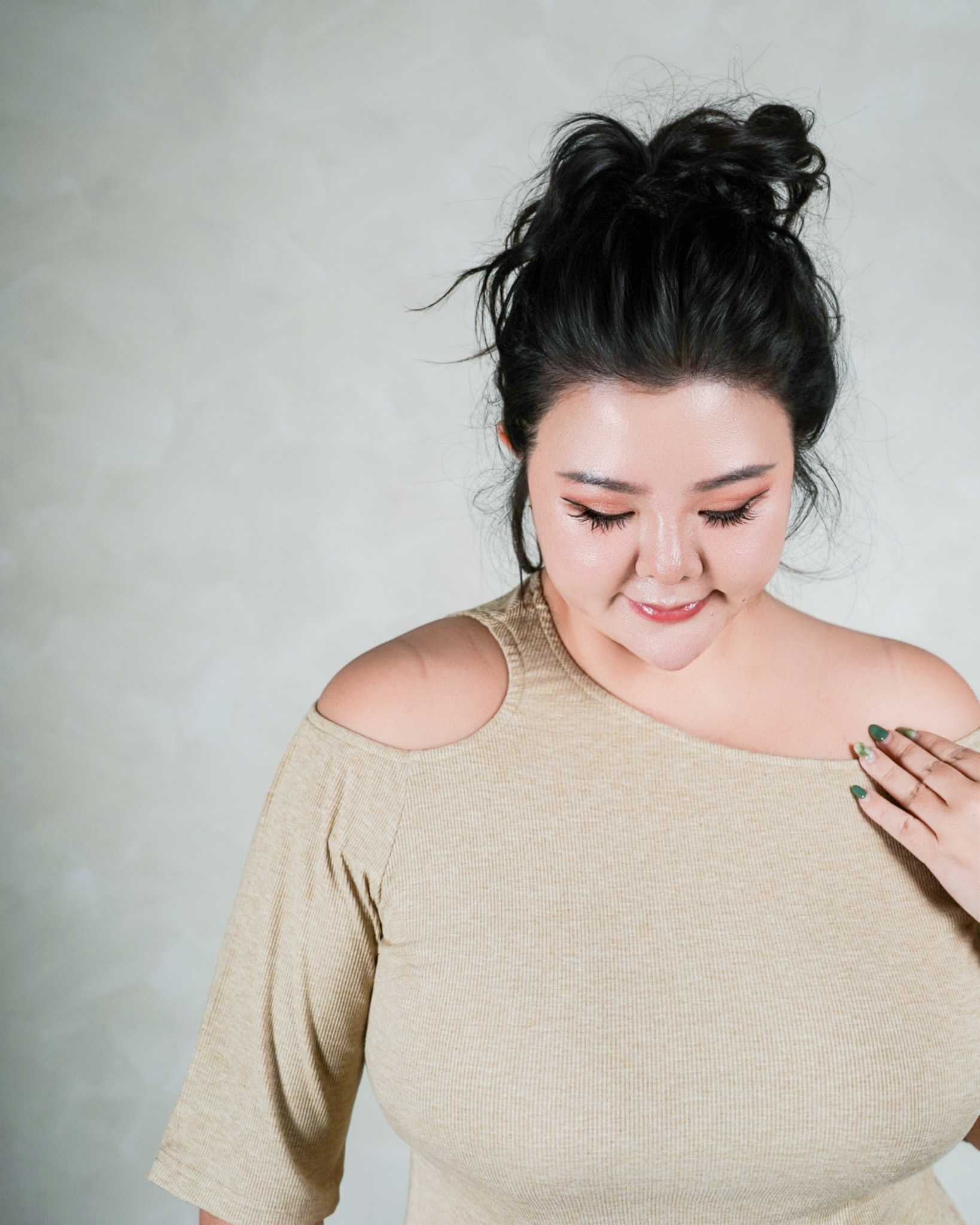 SOELENE TOP IN CAMEL