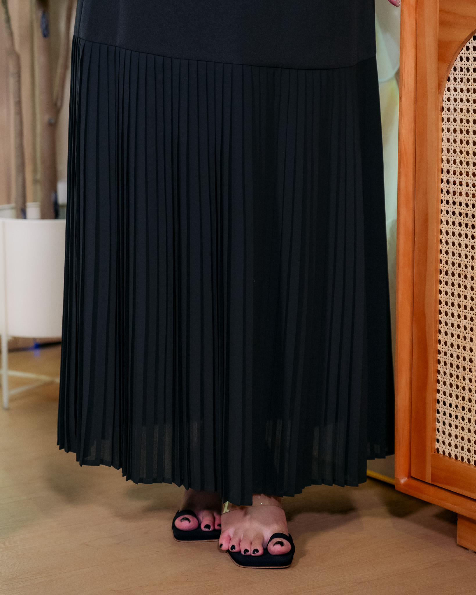 FLORENZE PLEATED SKIRT