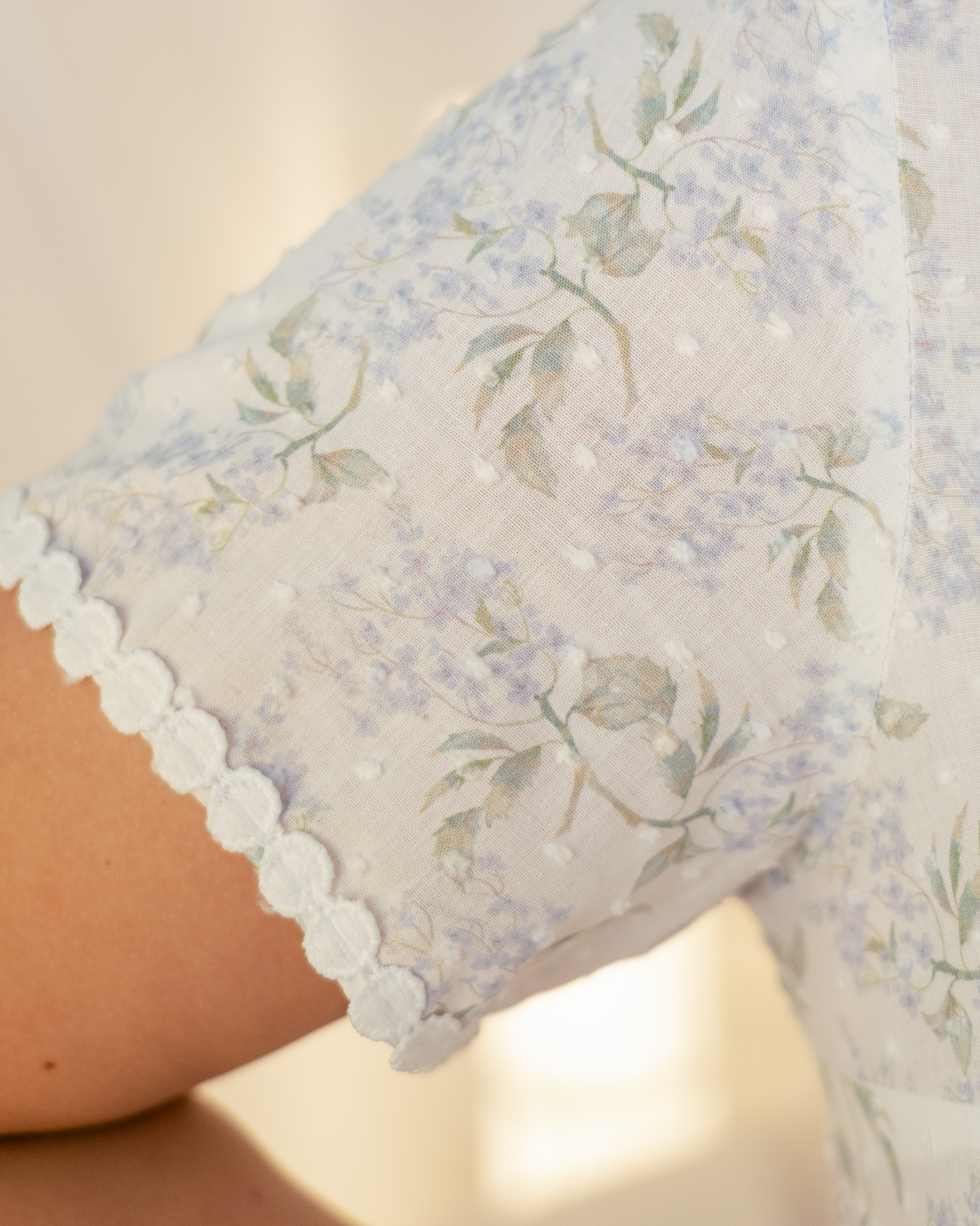 KACCEY LACE TRIM DRESS