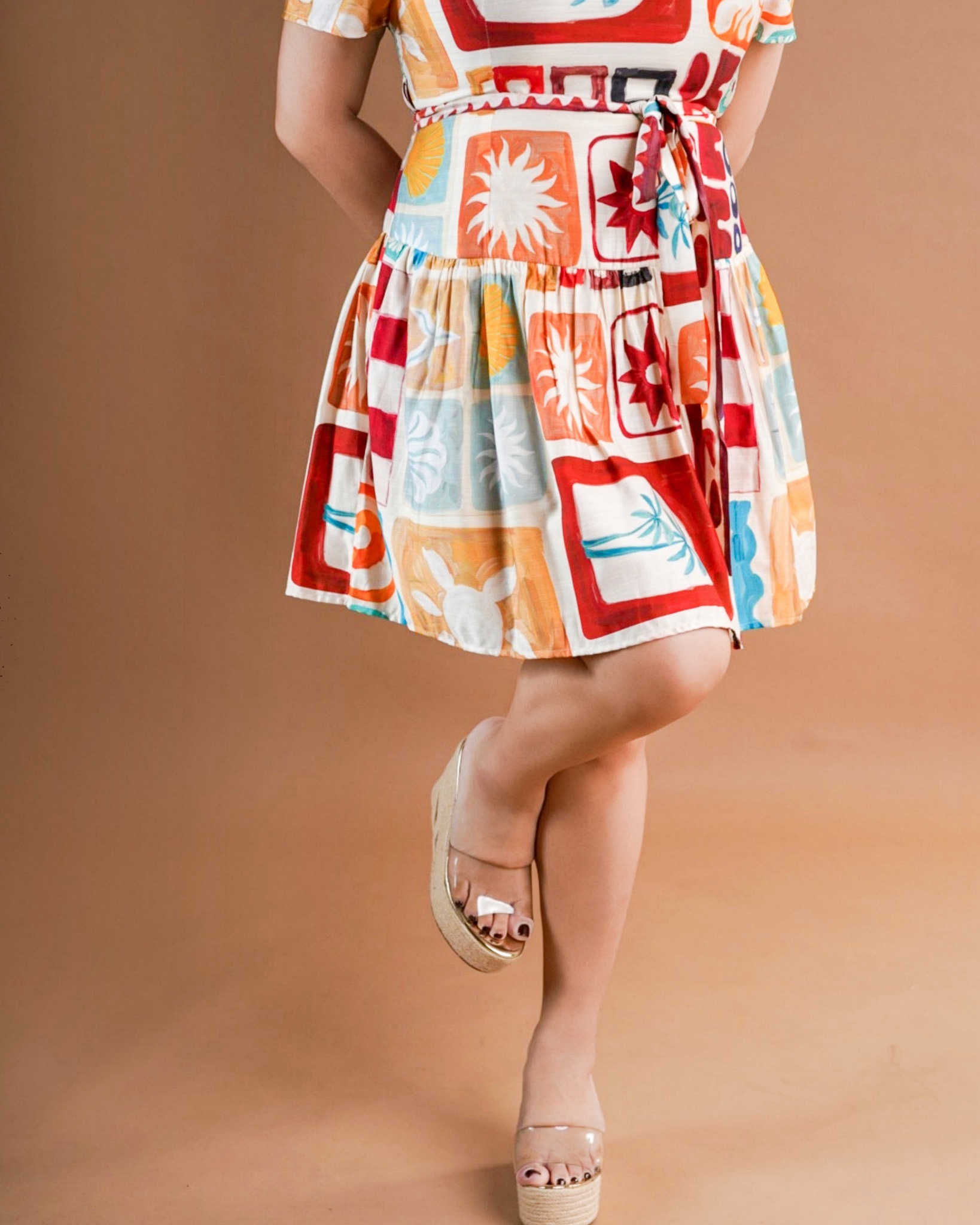 ELLIE PATCH DRESS 