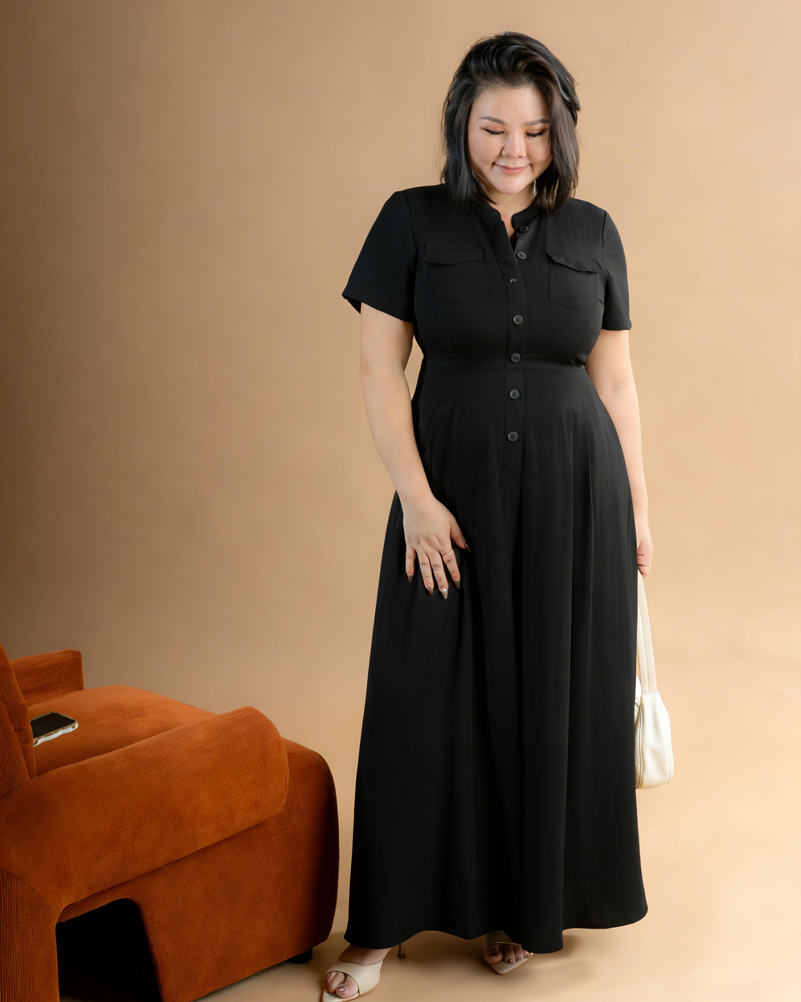 CHOLA JUMPSUIT IN BLACK