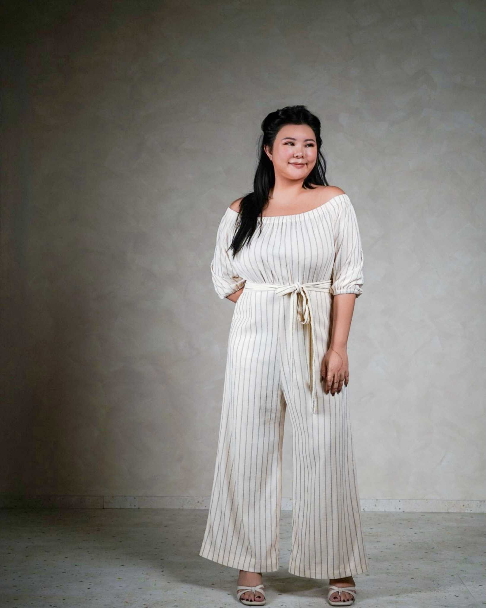 JANSON STRIPE JUMPSUIT