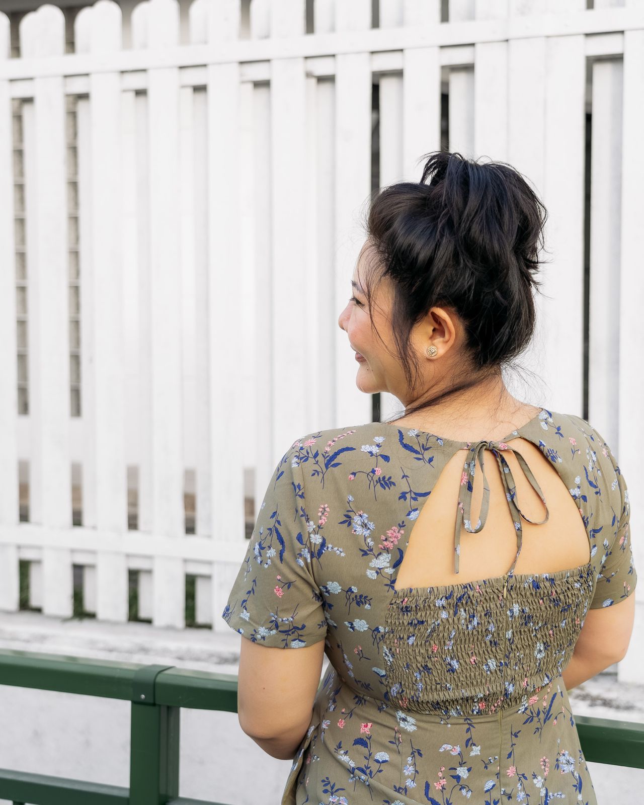 ILISA SMOCKED MIDI