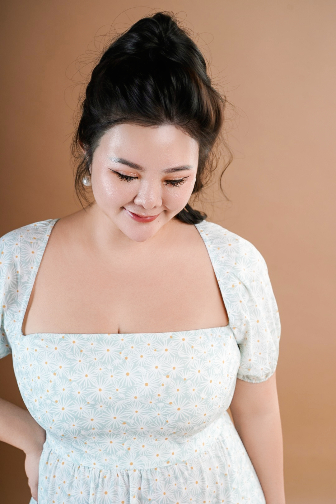 PENNY FLORAL MIDI IN DAISY
