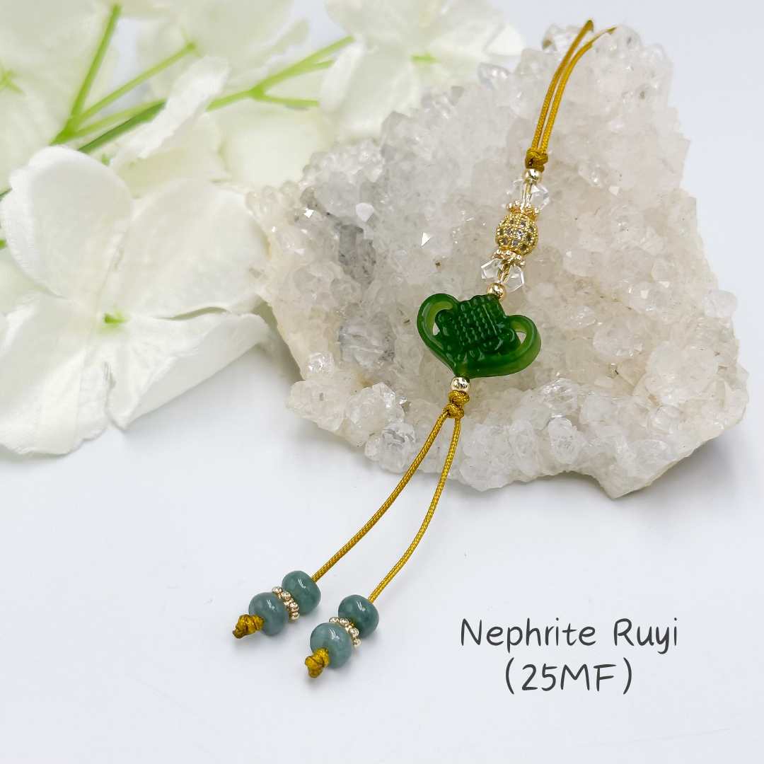<<SG Seller>> CRZtales Assorted Jade HP Straps Gold Hardware