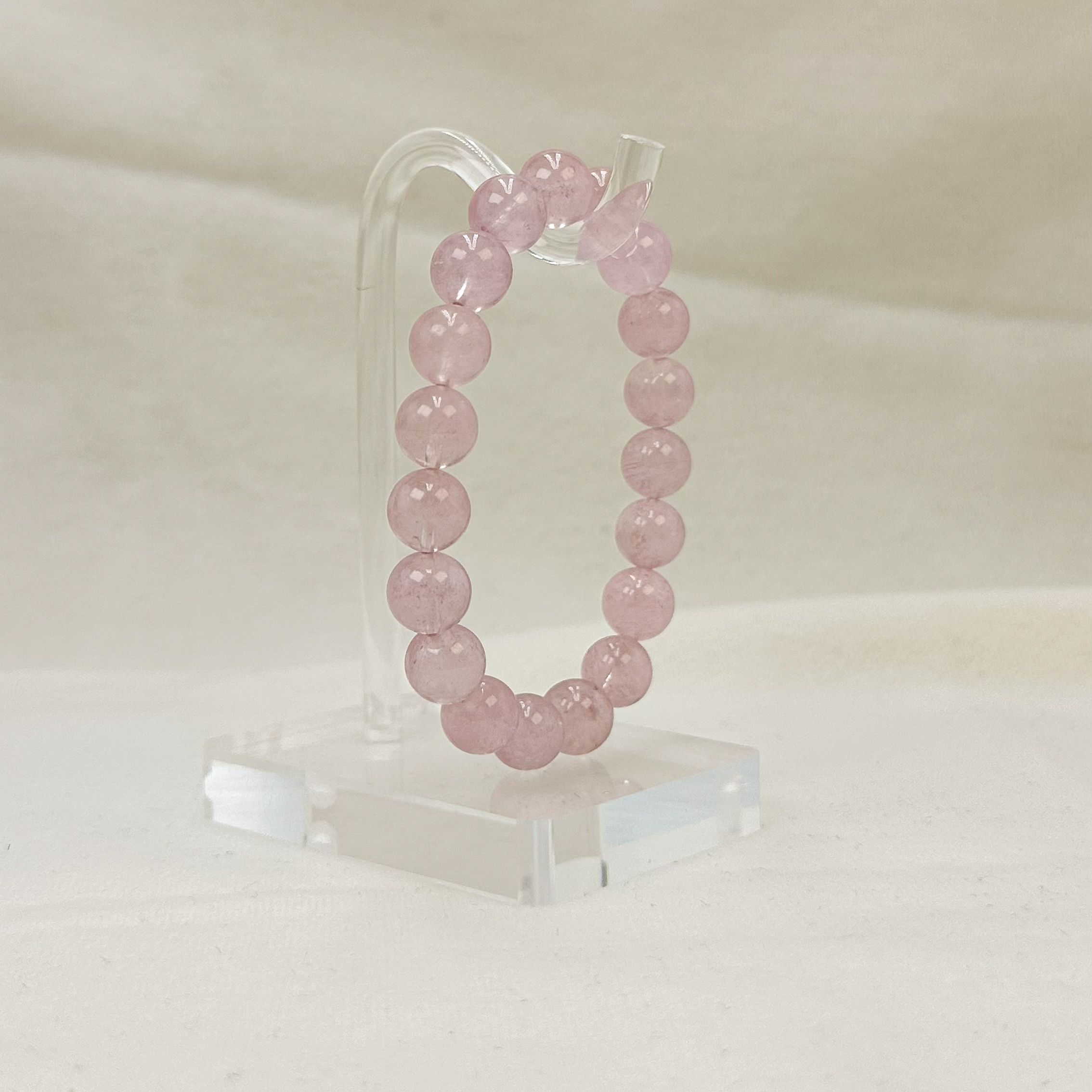 Extra Premium Pink Morganite Bracelet