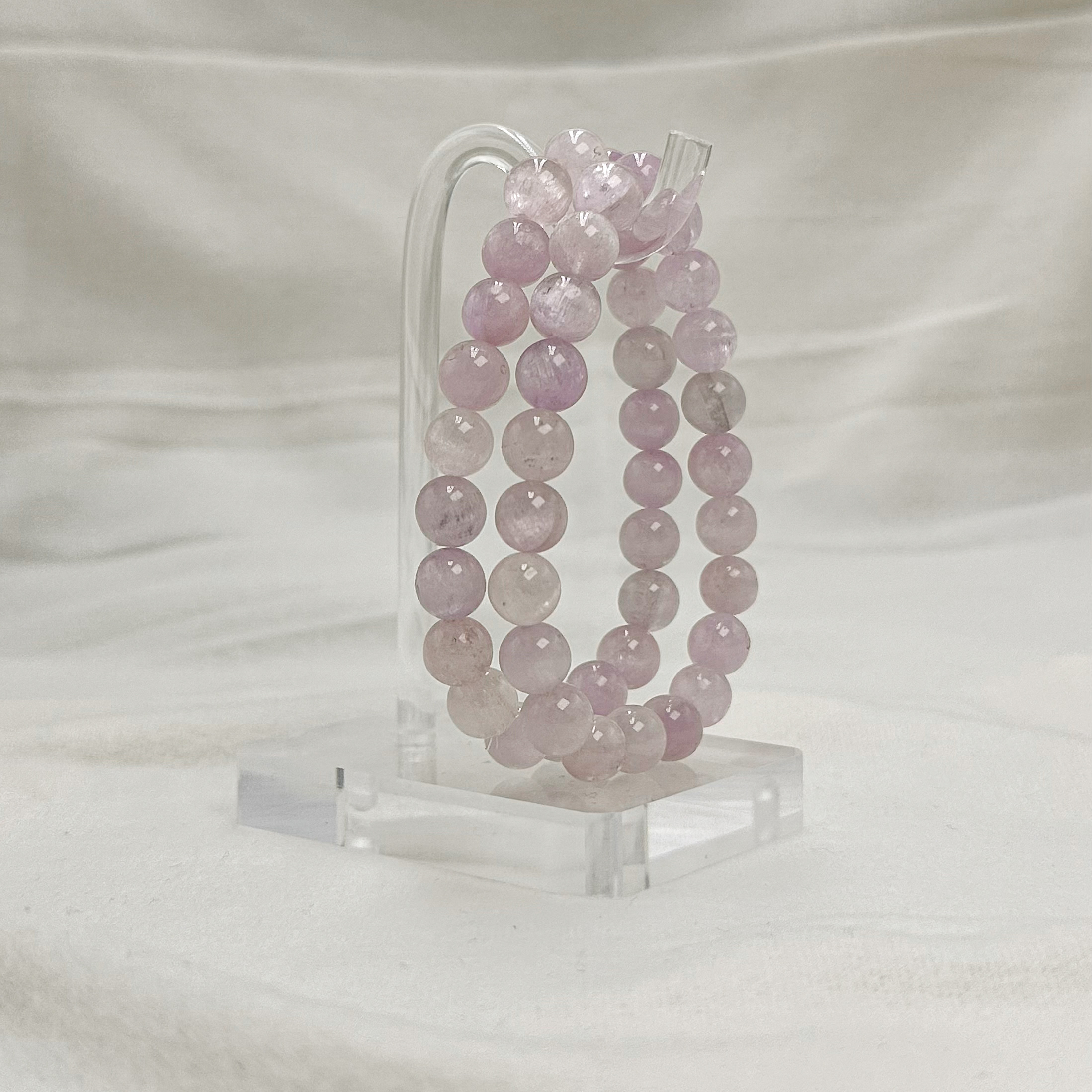 Premium Cateye Lilac Kunzite Bracelet