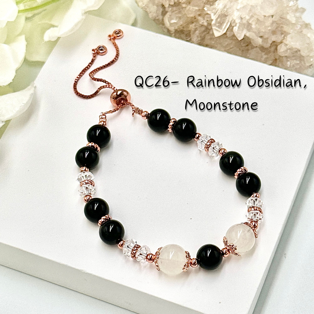 <<SG Seller>> CRZtales Assorted Push Pull Crystal Bracelets  #CRZPushPullBracelets