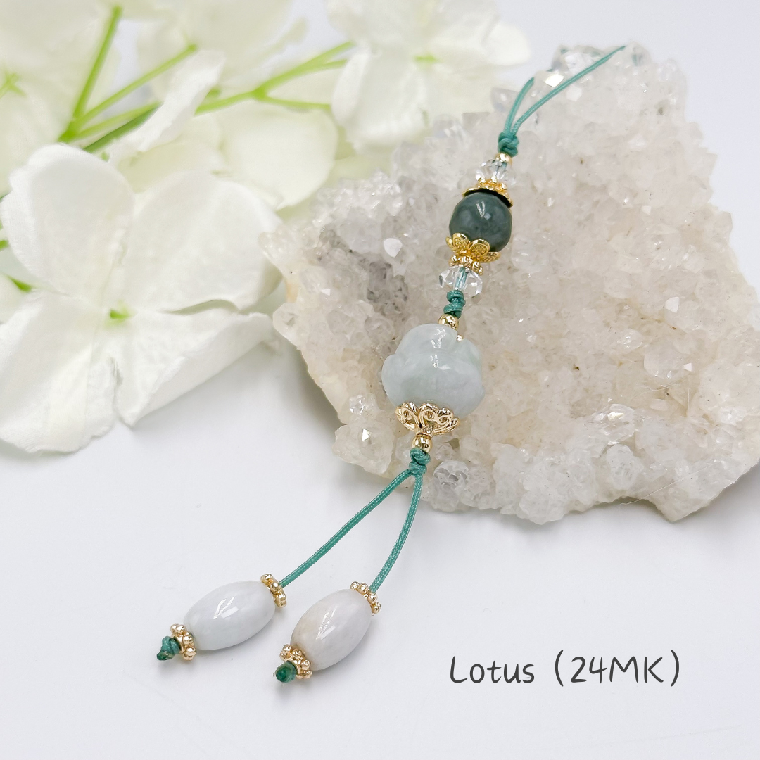 <<SG Seller>> CRZtales Assorted Jade HP Straps Gold Hardware
