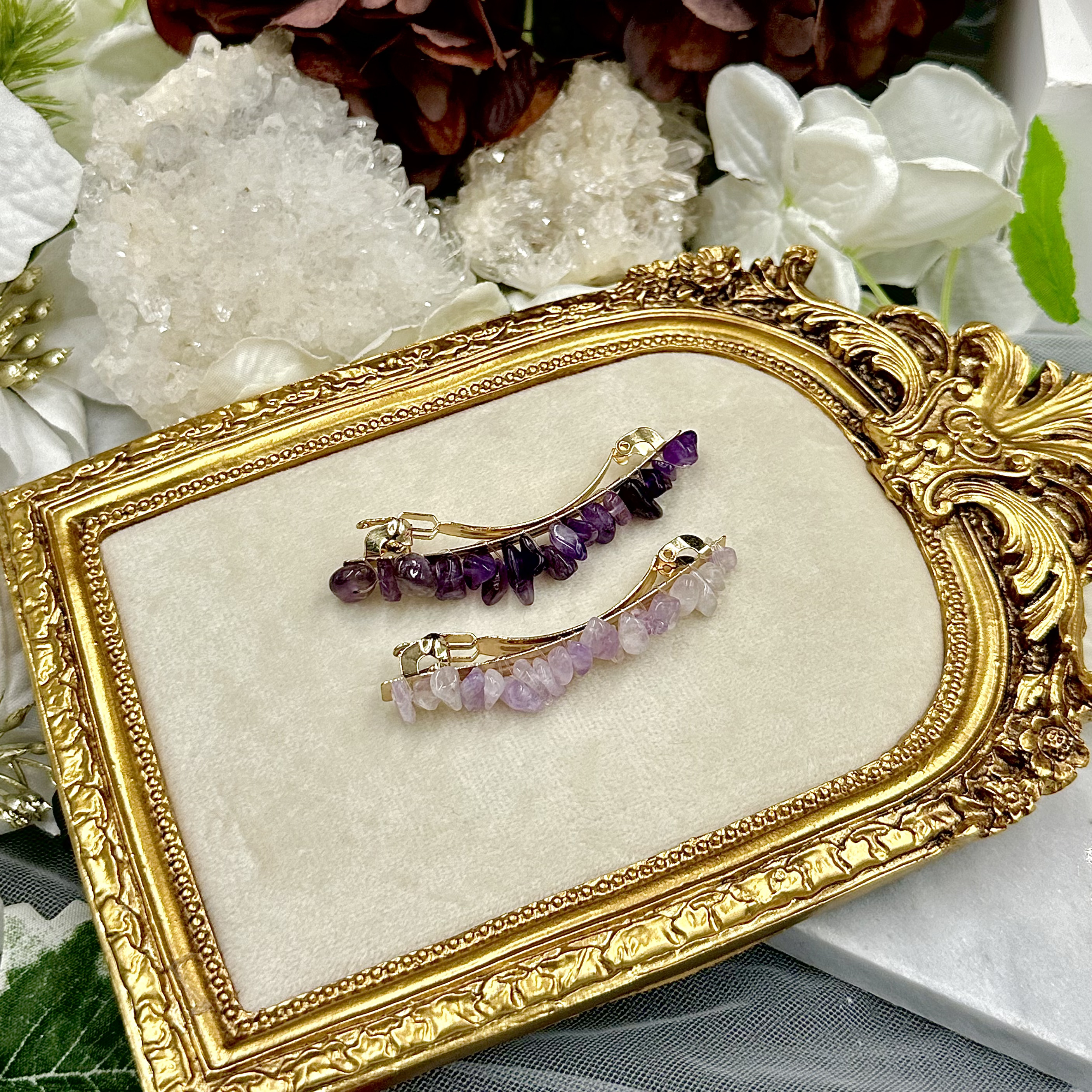 Amethyst CRZhairclip