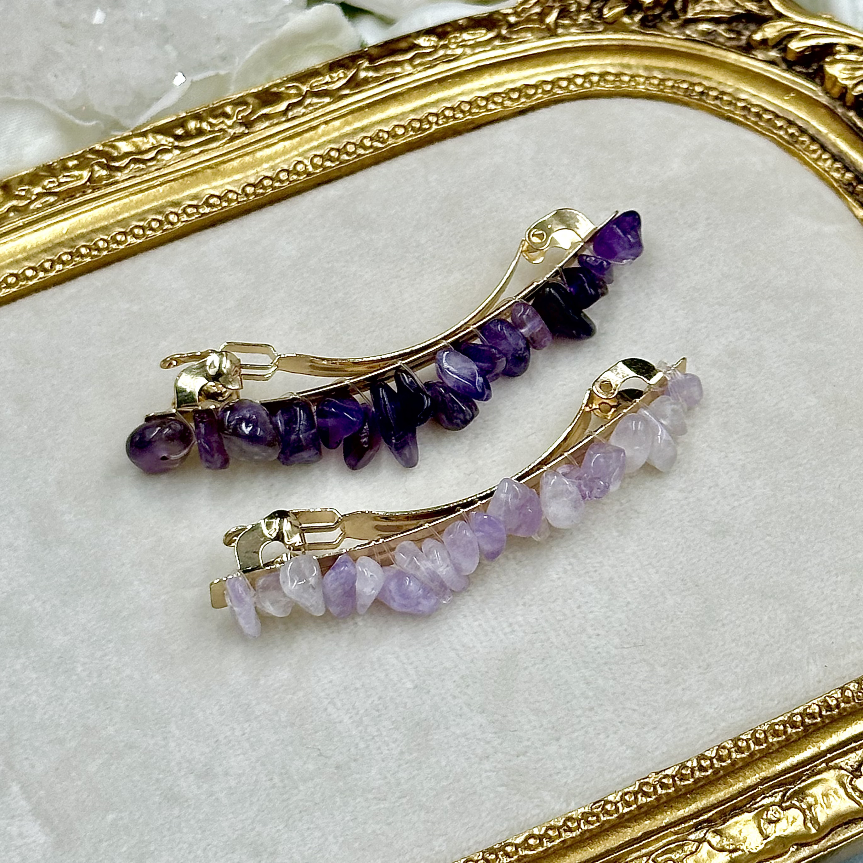 Amethyst CRZhairclip