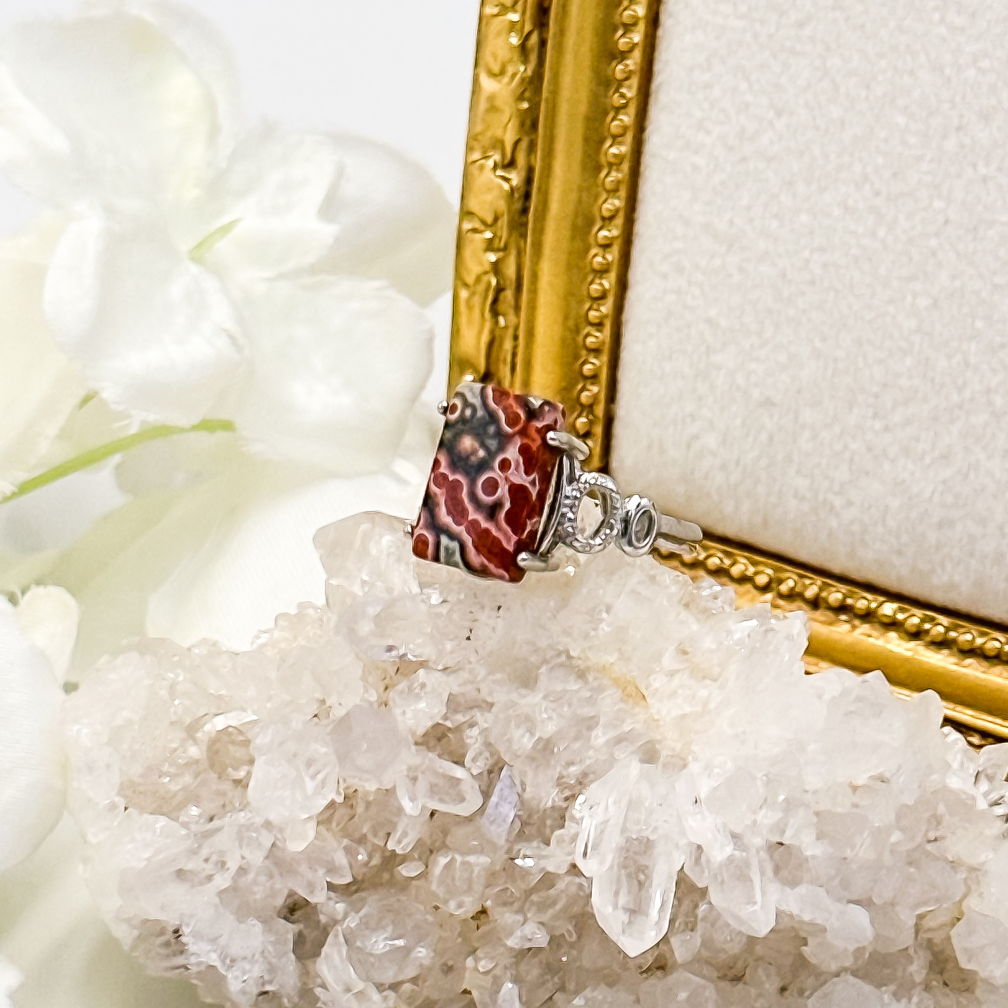 CRZtales Collectors Ocean Jasper Crystal Rings Part 5/5