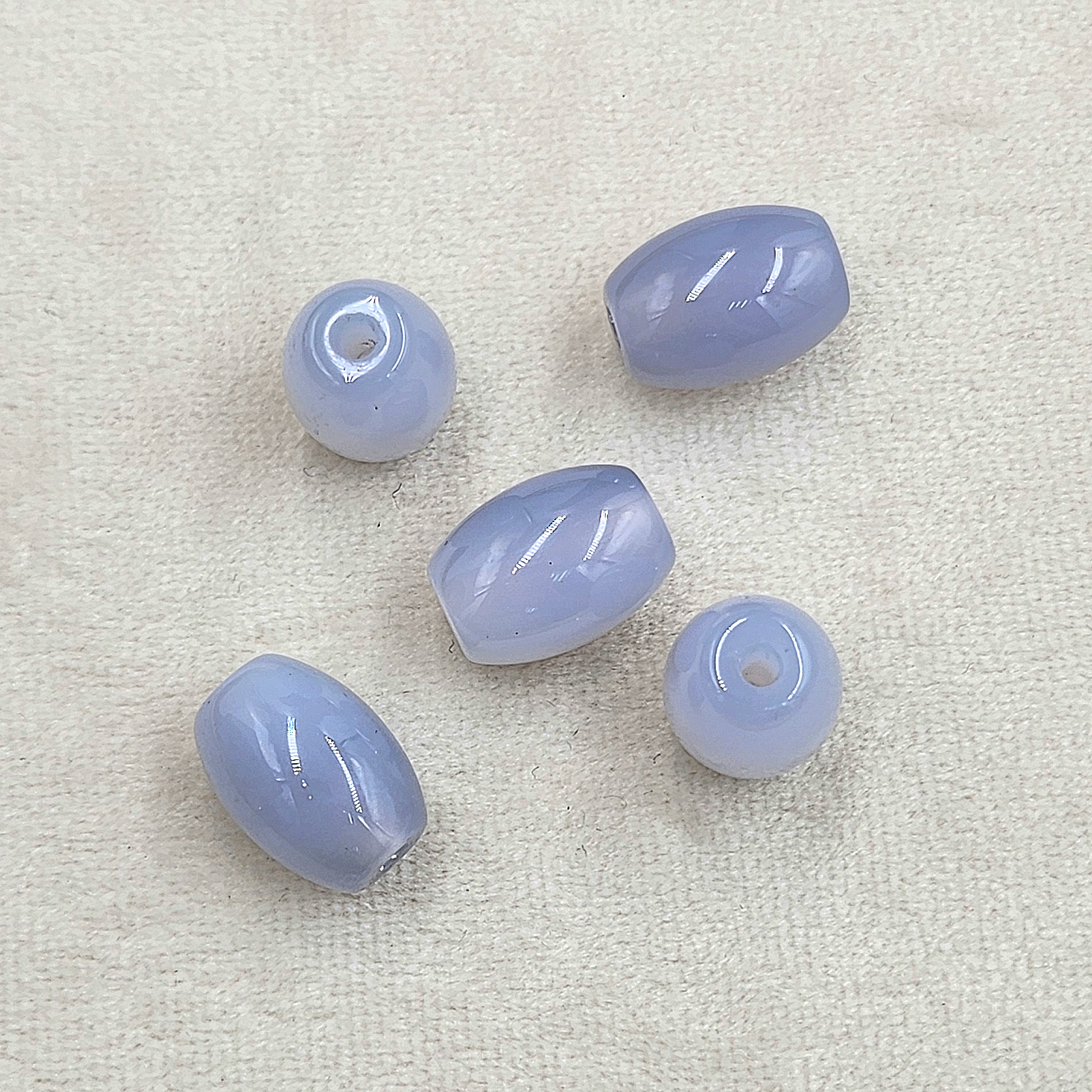 Light Blue Agate Lu Lu Tong DIY