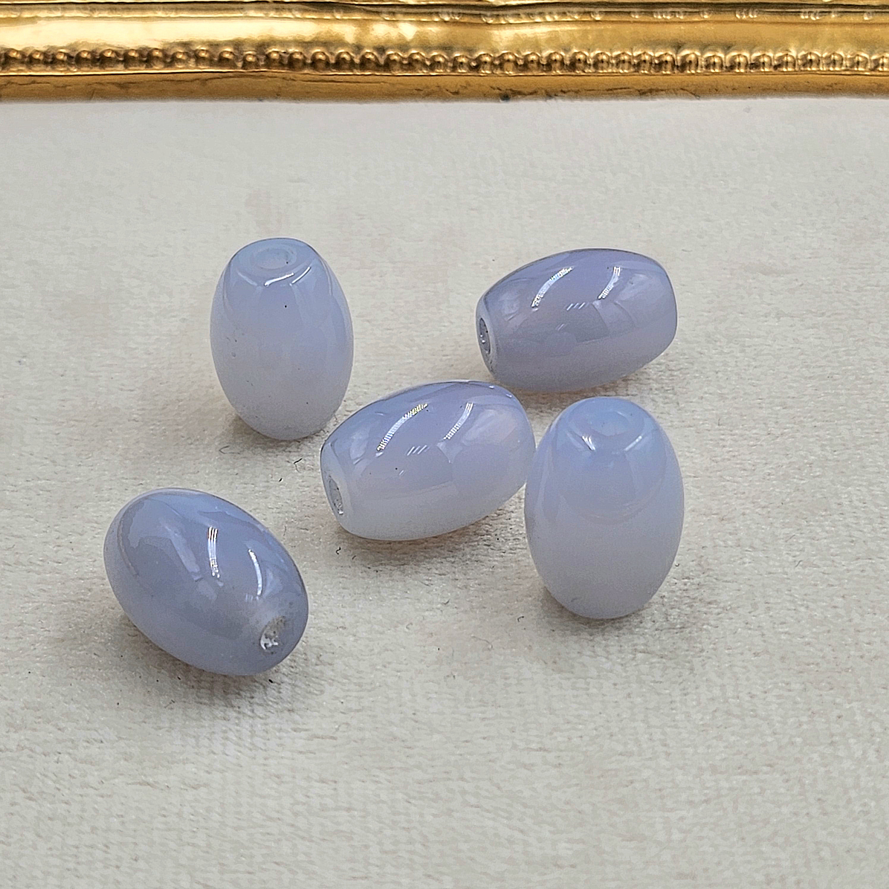 Light Blue Agate Lu Lu Tong DIY