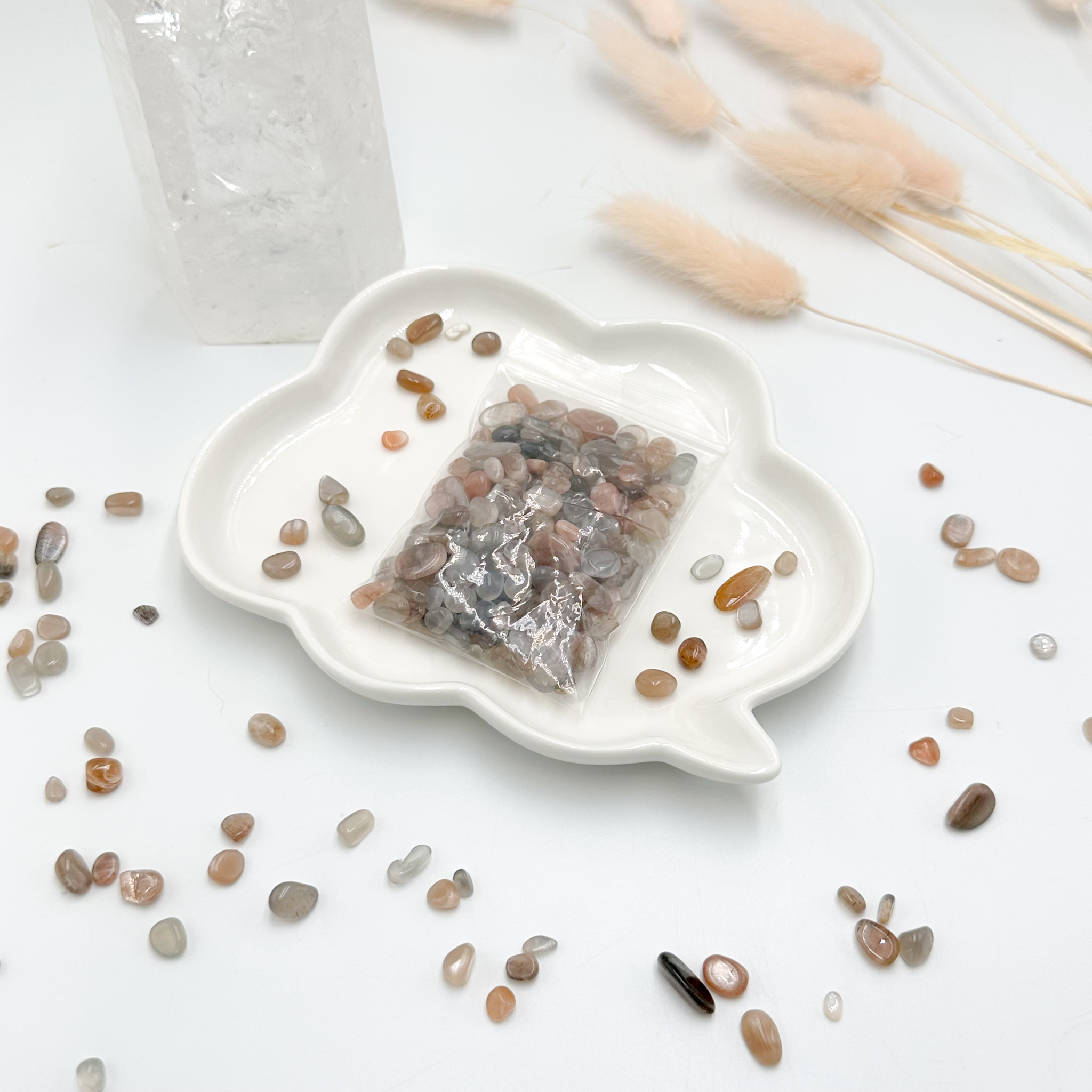 <<SG Seller>> CRZtales Assorted Crystal Chips Packet Chips Crystal Stones Natural Crystal | Mix & Match