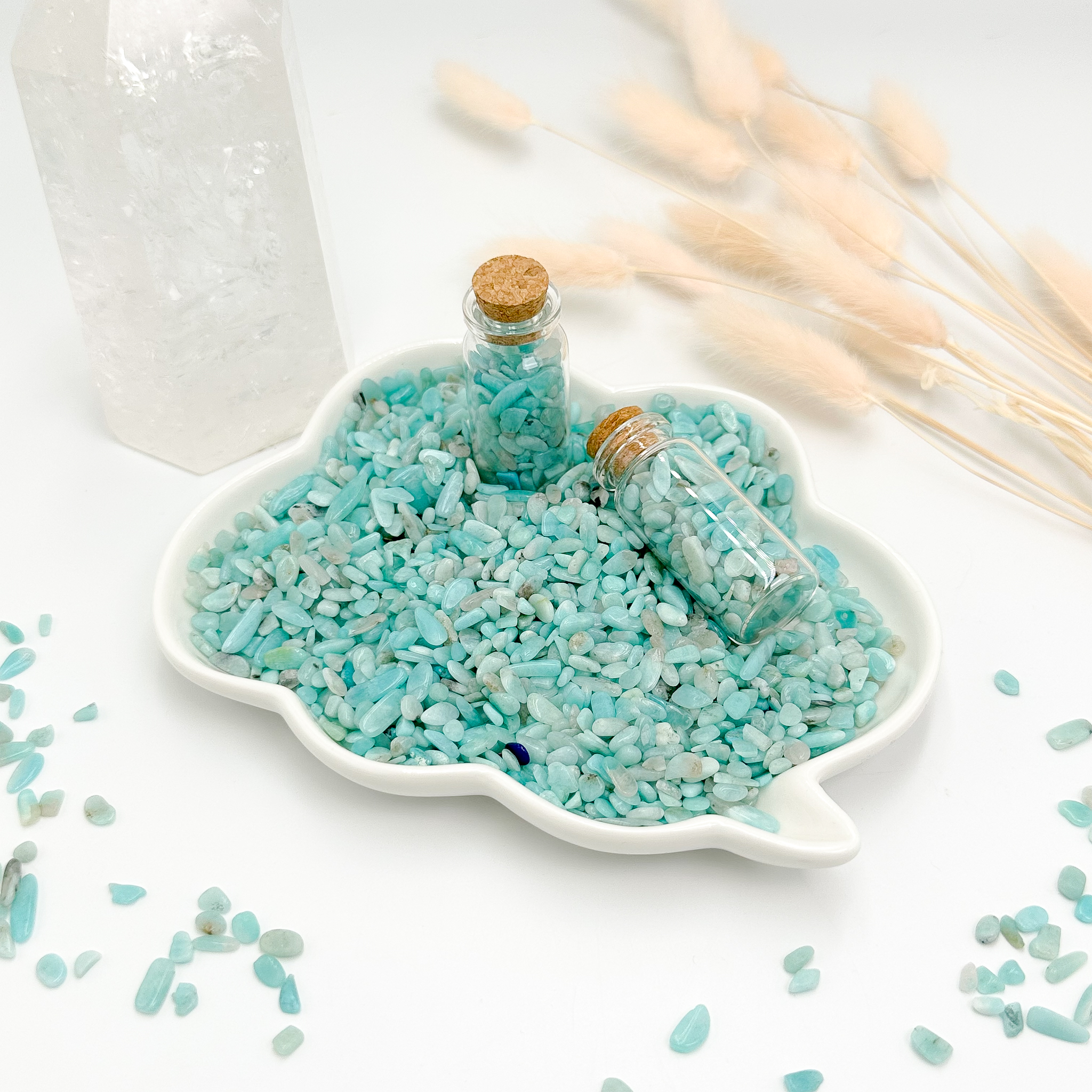 <<SG Seller>> CRZtales Assorted Crystal Chips Bottle Chips Crystal Stones Natural Crystal