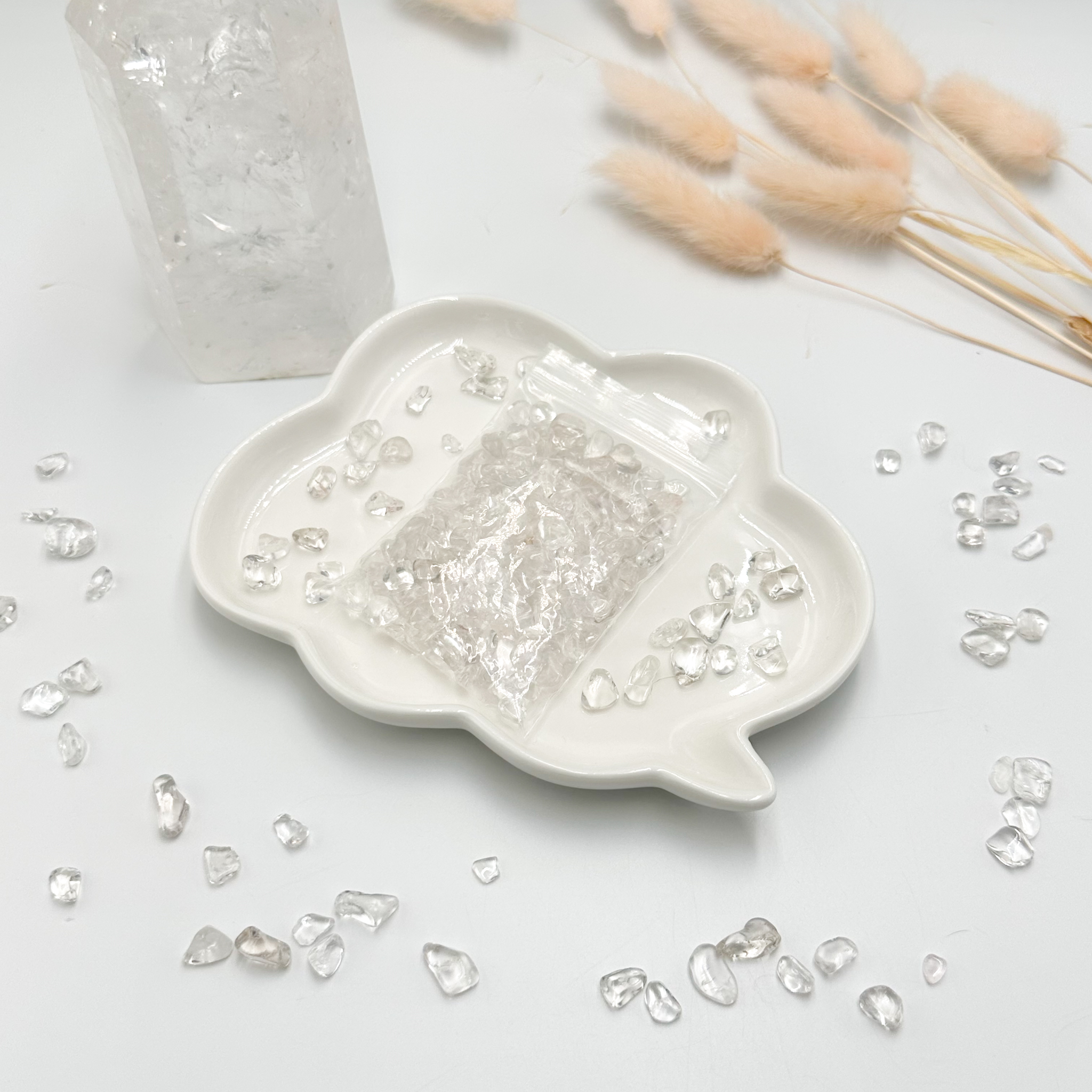 <<SG Seller>> CRZtales Assorted Crystal Chips Packet Chips Crystal Stones Natural Crystal | Mix & Match