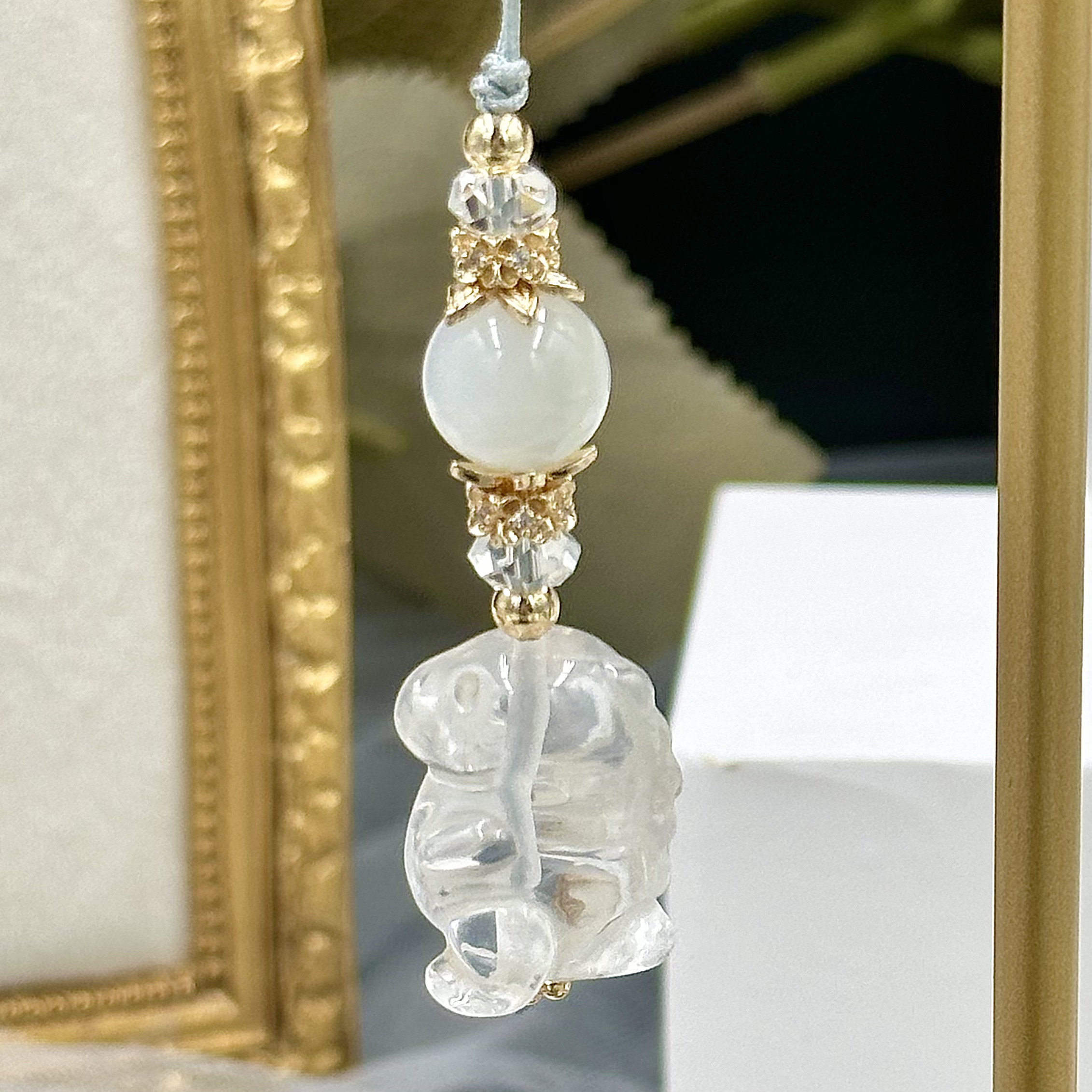 Clear Quartz Dino HP Strap