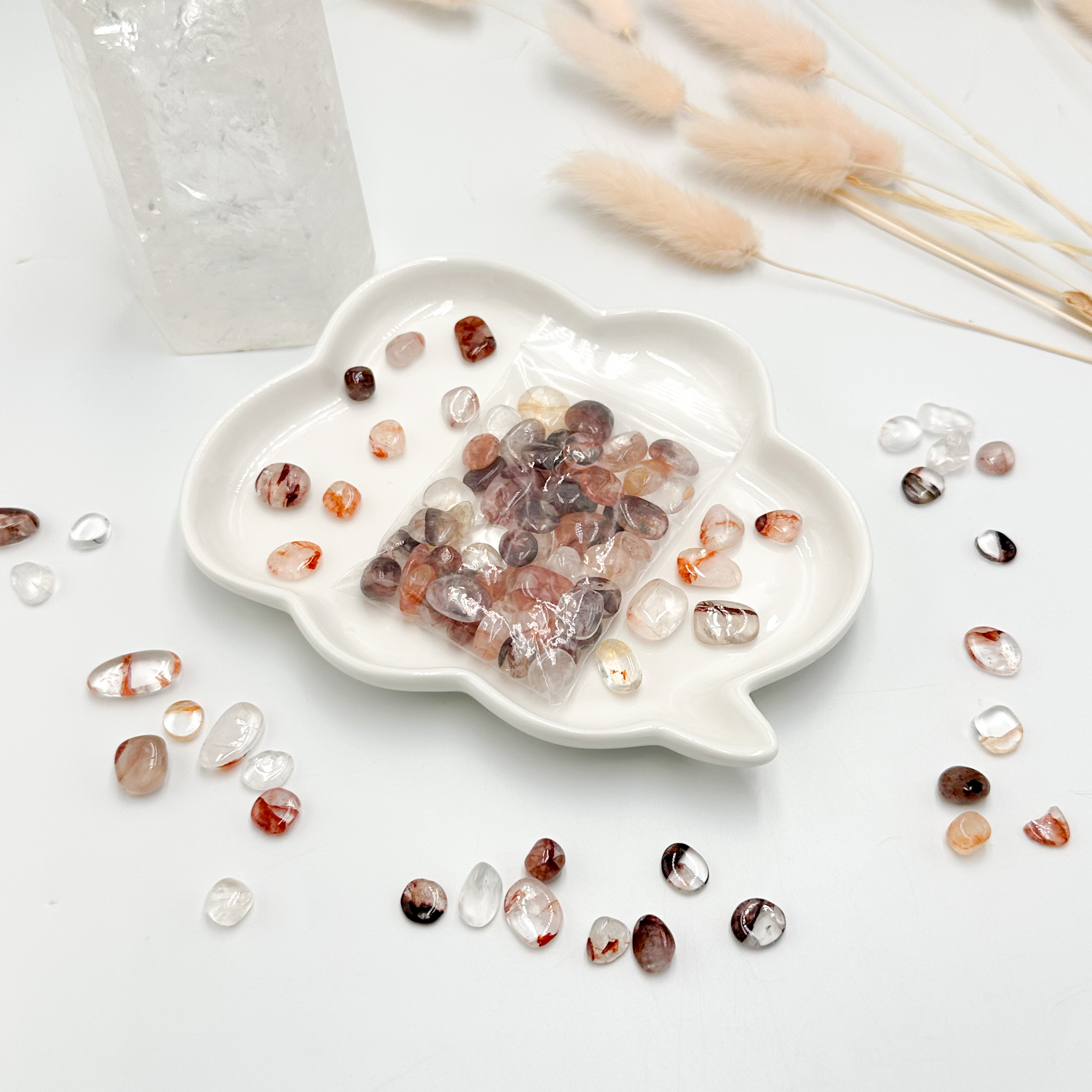 <<SG Seller>> CRZtales Assorted Crystal Chips Packet Chips Crystal Stones Natural Crystal | Mix & Match