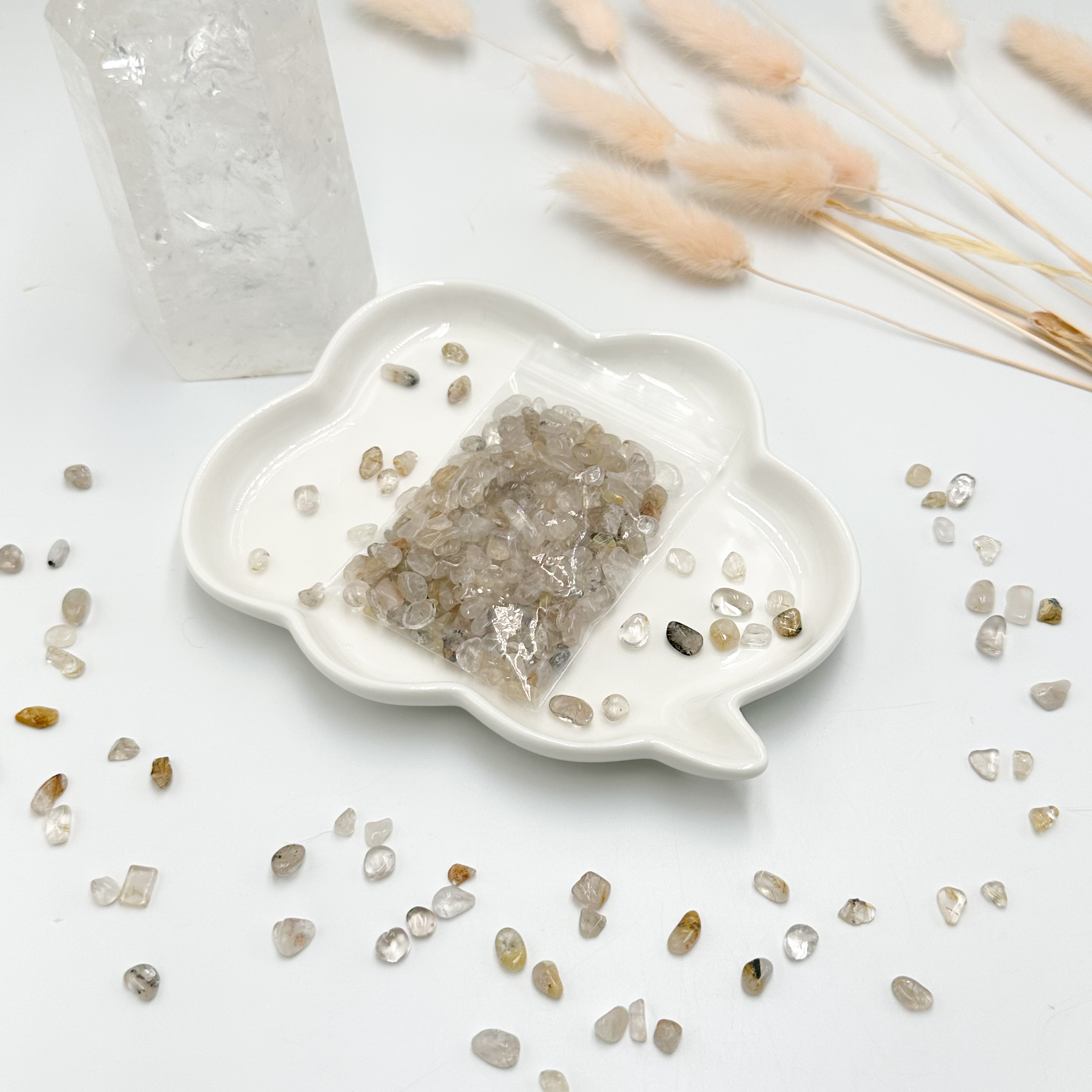 <<SG Seller>> CRZtales Assorted Crystal Chips Packet Chips Crystal Stones Natural Crystal | Mix & Match