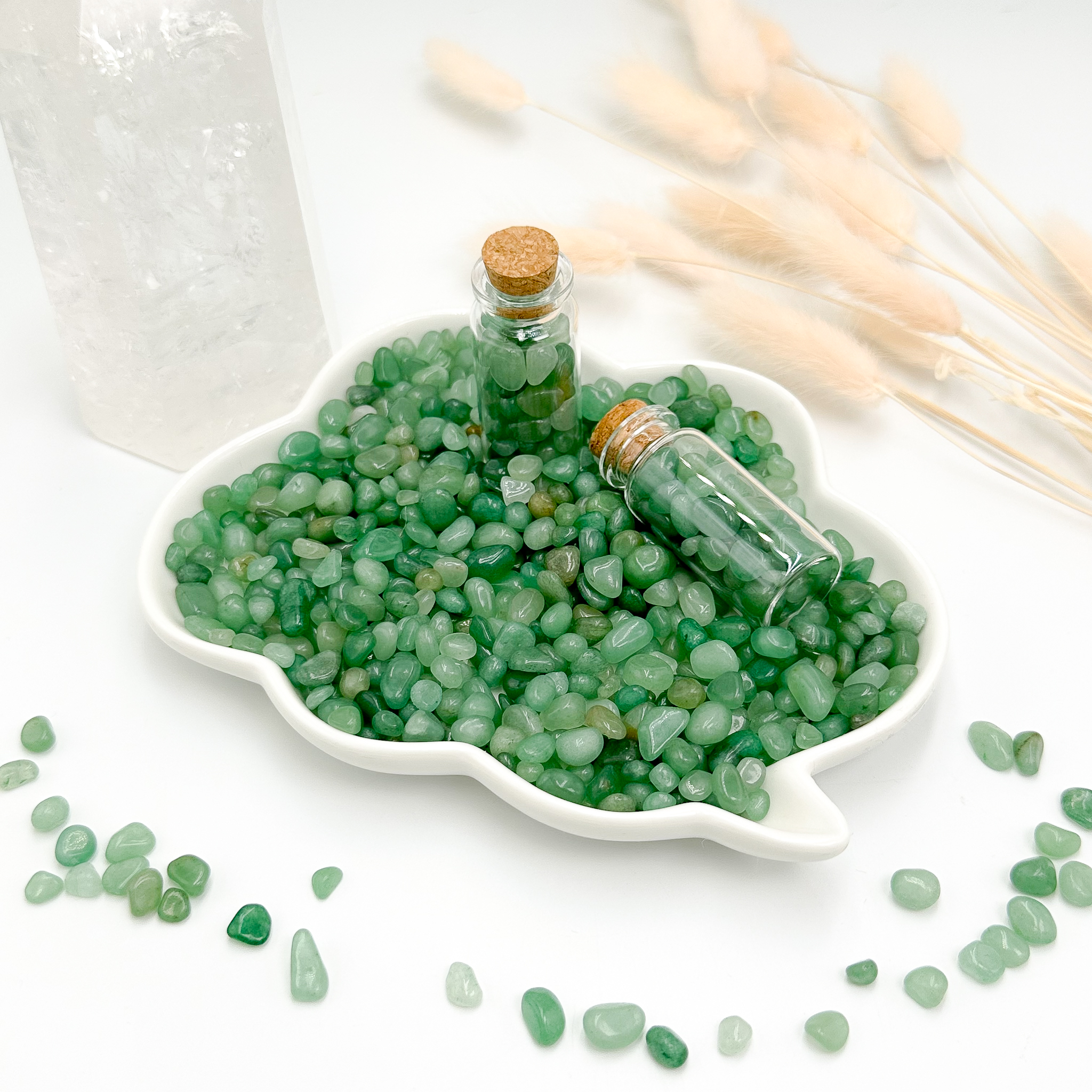 <<SG Seller>> CRZtales Assorted Crystal Chips Bottle Chips Crystal Stones Natural Crystal