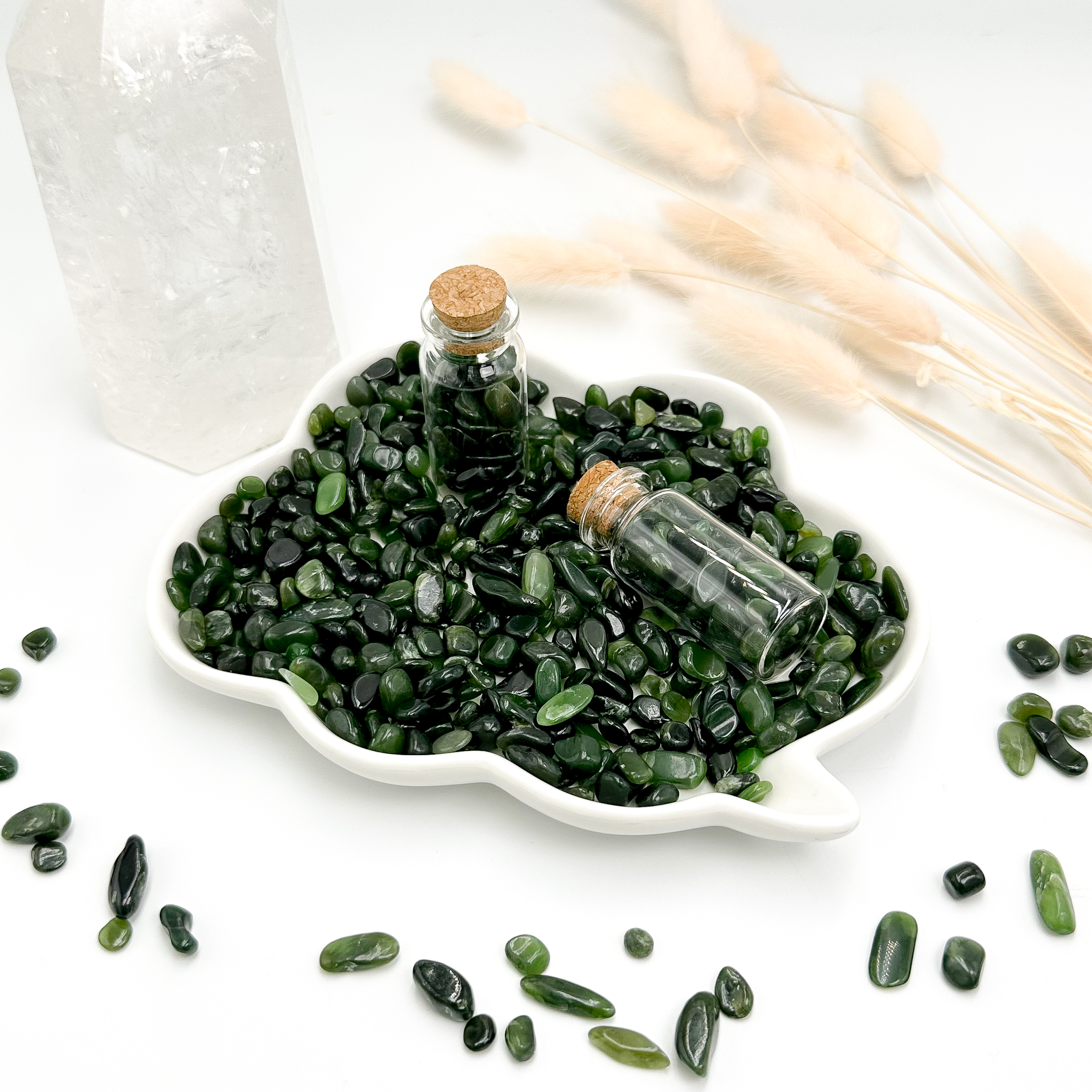 <<SG Seller>> CRZtales Assorted Crystal Chips Bottle Chips Crystal Stones Natural Crystal