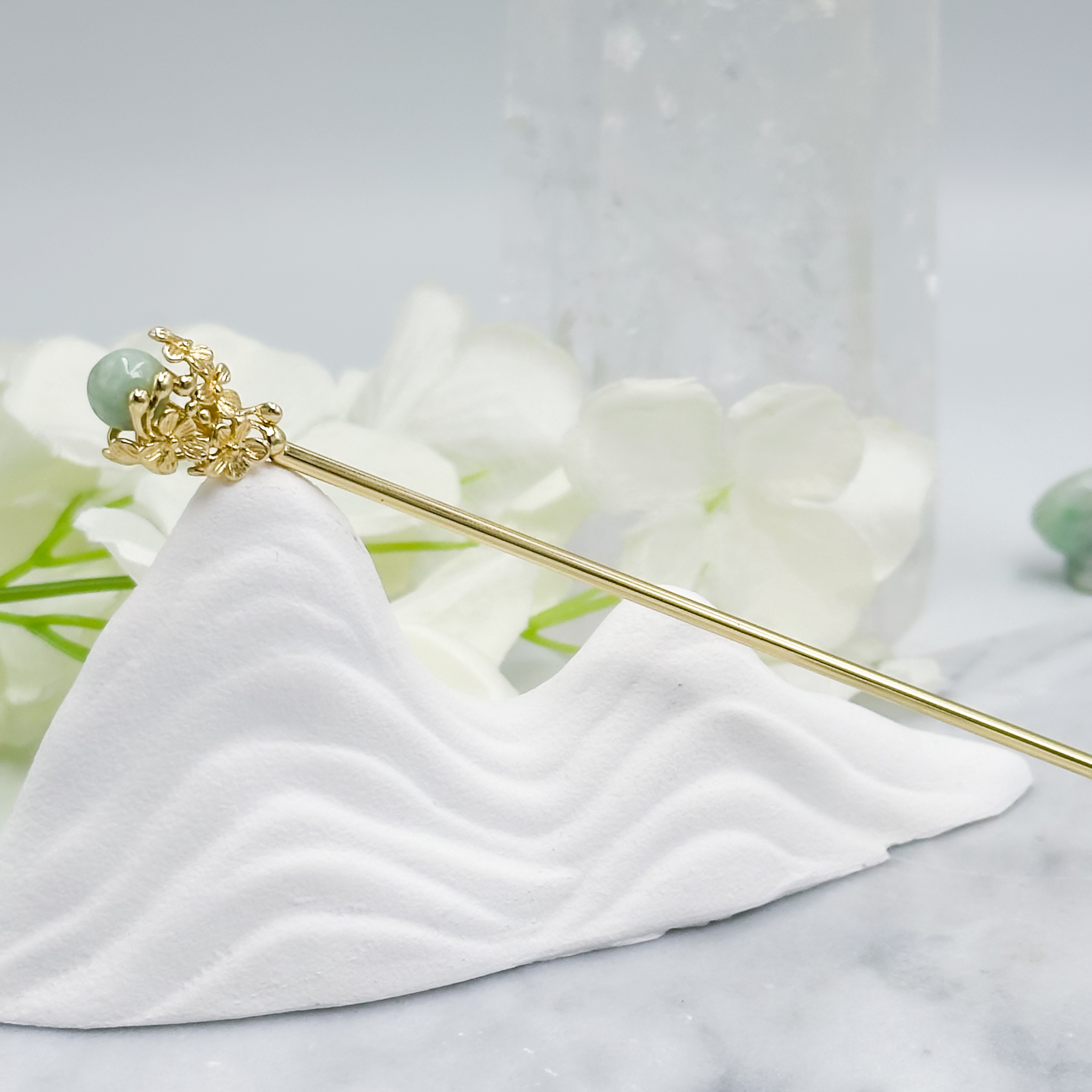 <<SG Seller>> CRZtales Assorted Jade Hair Stick Pins