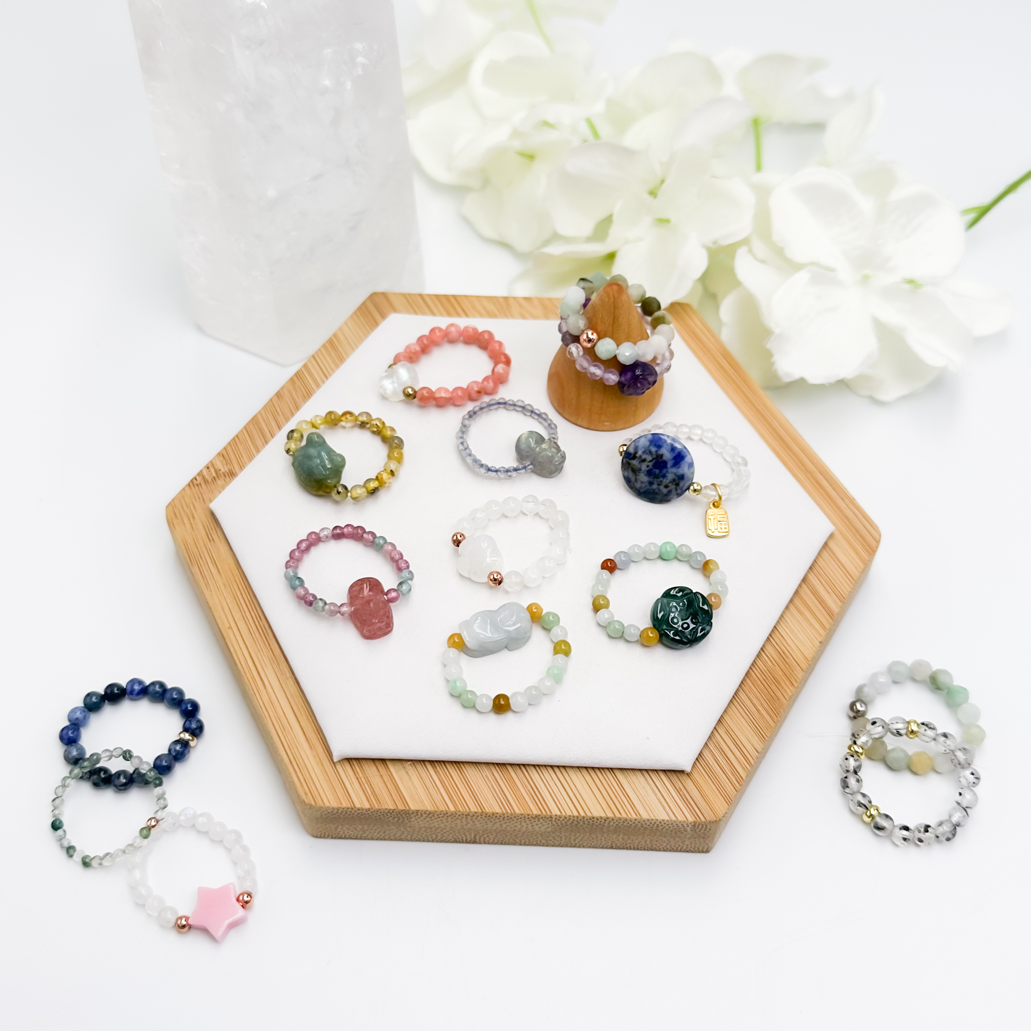<<SG Seller>> CRZtales Assorted Beaded Rings