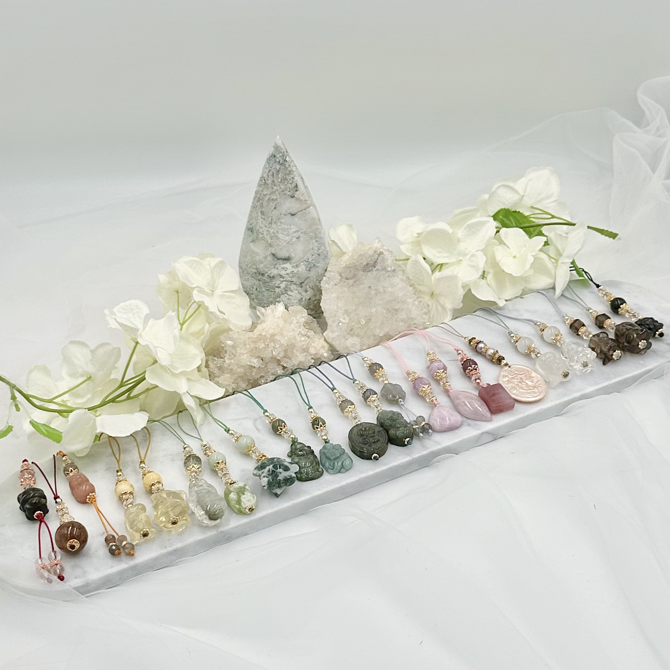 <<SG Seller>> CRZtales Assorted Crystal HP Straps | Natural Crystals