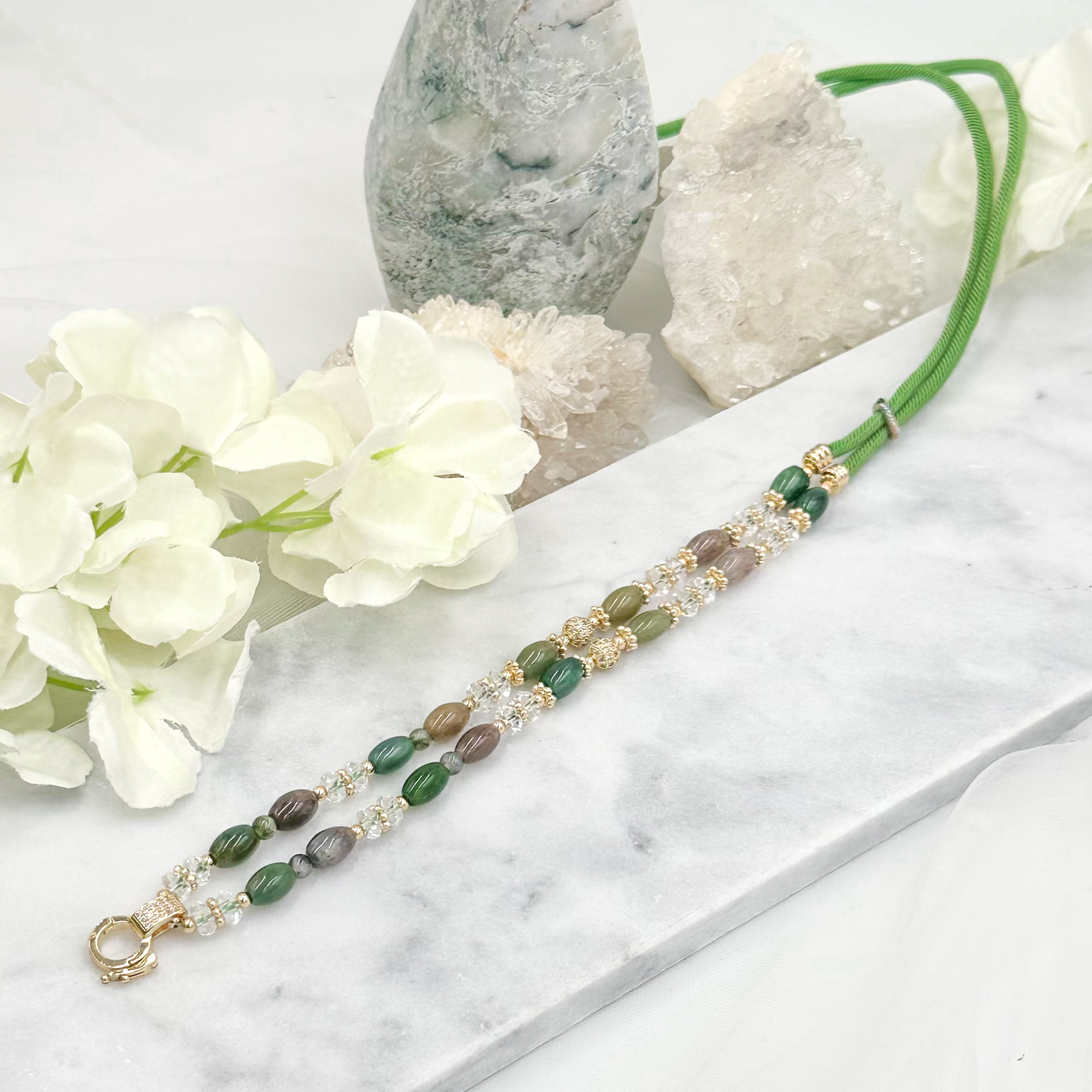 Moss Agate CRZnecklace