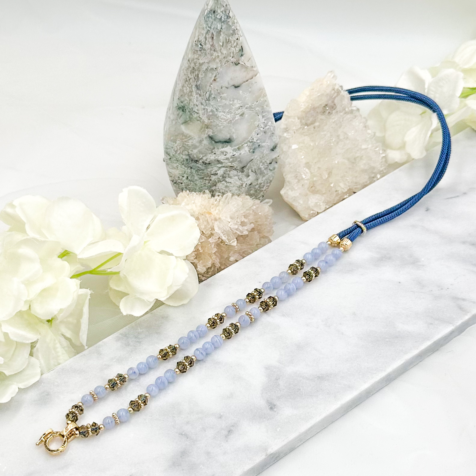 Blue Lace Agate CRZnecklace